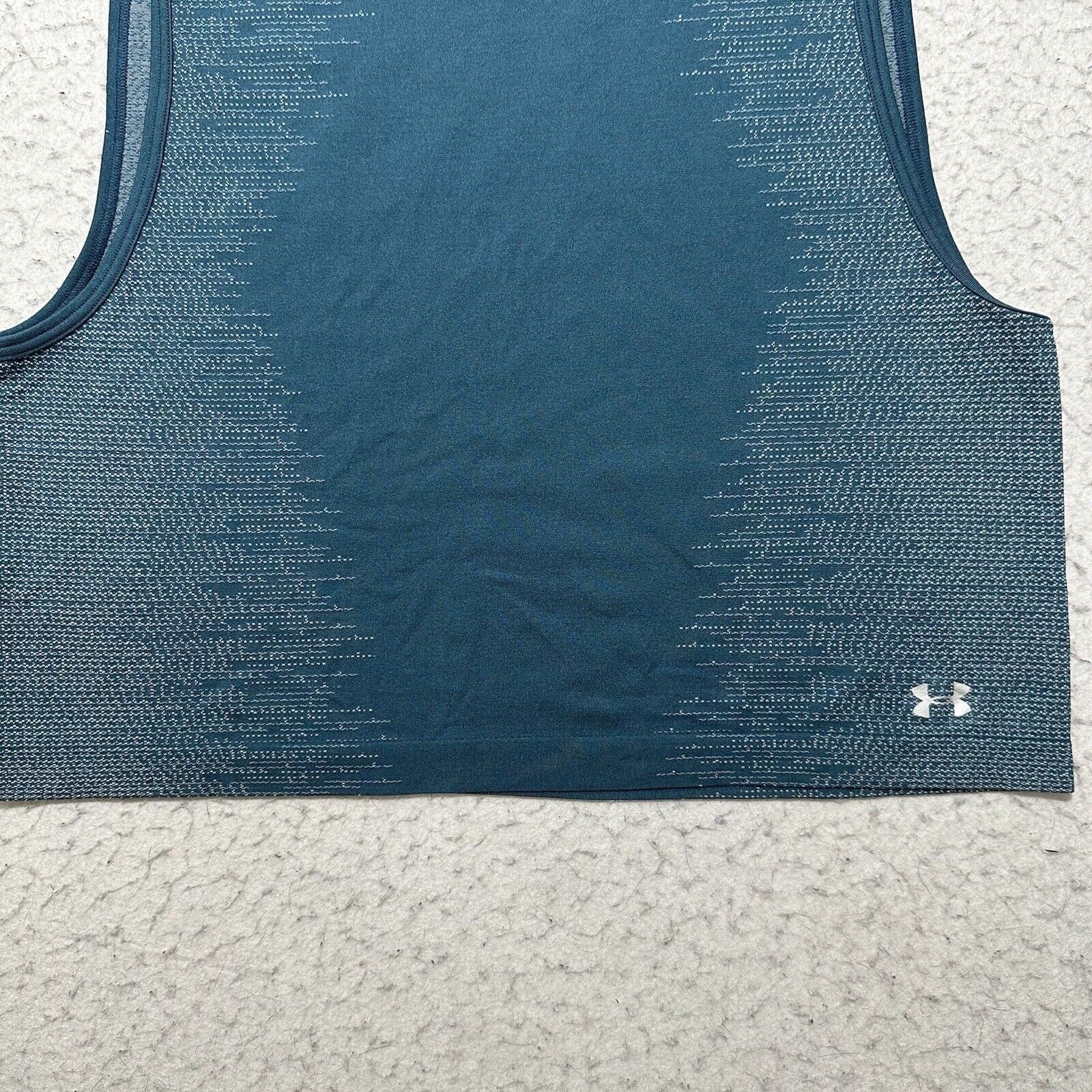 Under Armour Under Armour Medium Crop Sleeveless Athletic Tank Top Blue Size M / US 6-8 / IT 42-44 - 4 Thumbnail