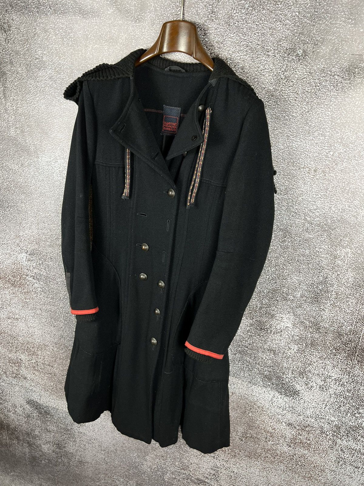 Marithe + Francois Girbaud Marithe + Francouis Girbaud wool avant-garde coat goth y2k Size M / US 6-8 / IT 42-44 - 3 Thumbnail
