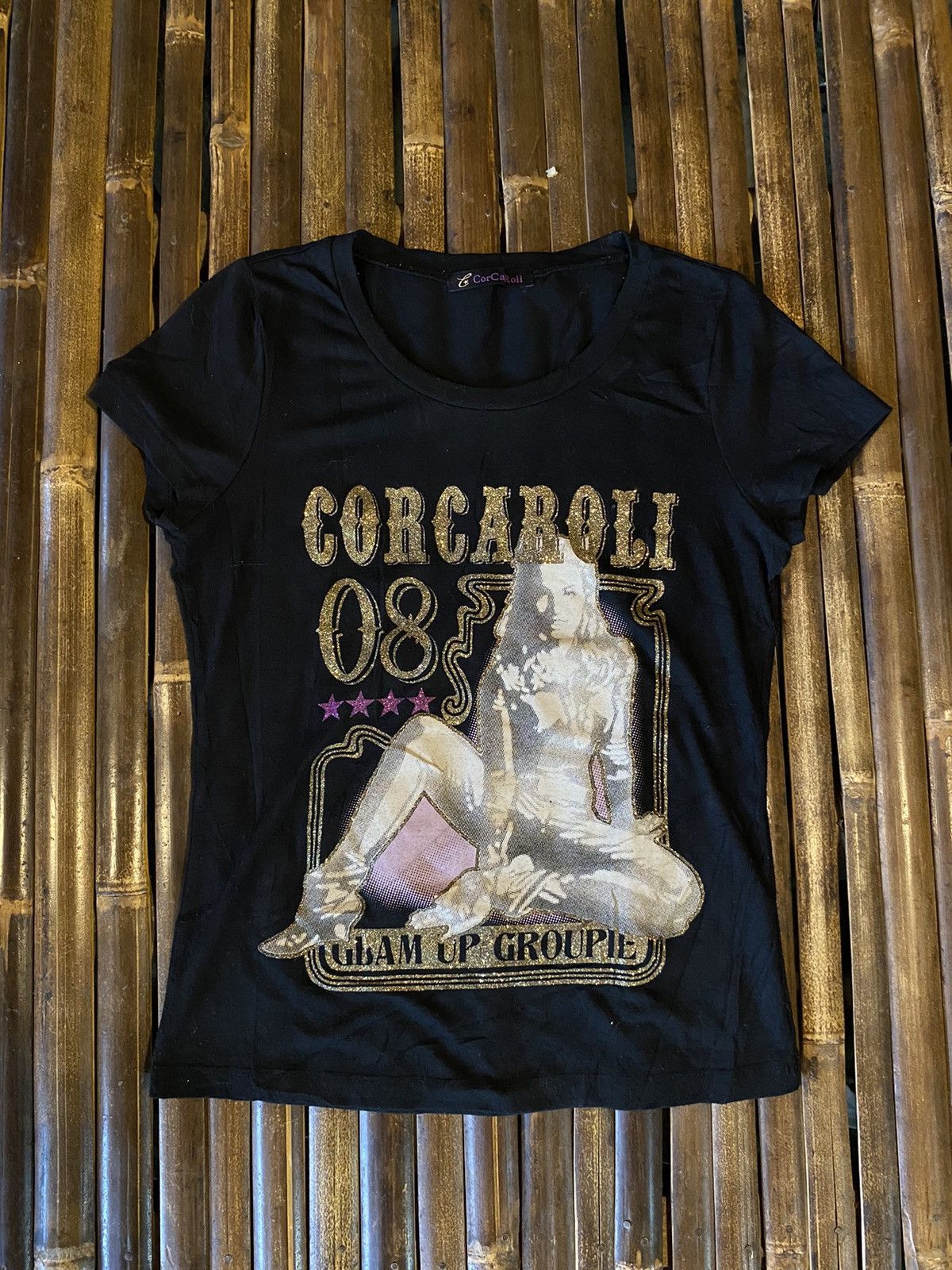 Japanese Brand CORCAROLI HYSTERIC STYLE TSHIRT Size S / US 4 / IT 40 - 1 Thumbnail