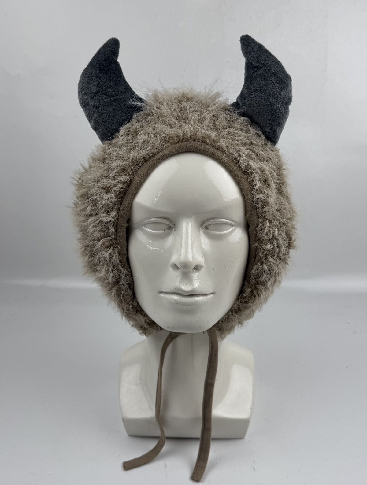 Japanese Brand hoodie hat with horn tc53 Size ONE SIZE - 1 Thumbnail