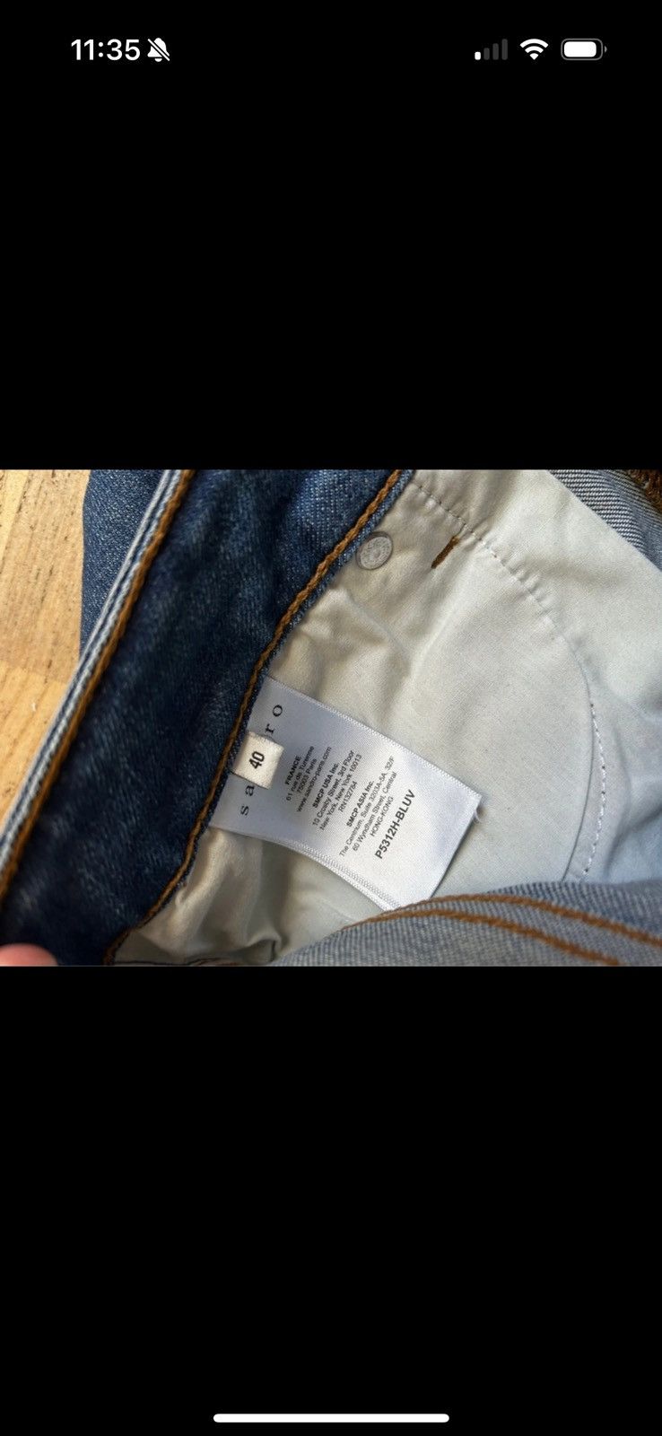 Sandro Sandro wide leg jeans Size US 29 - 4 Thumbnail
