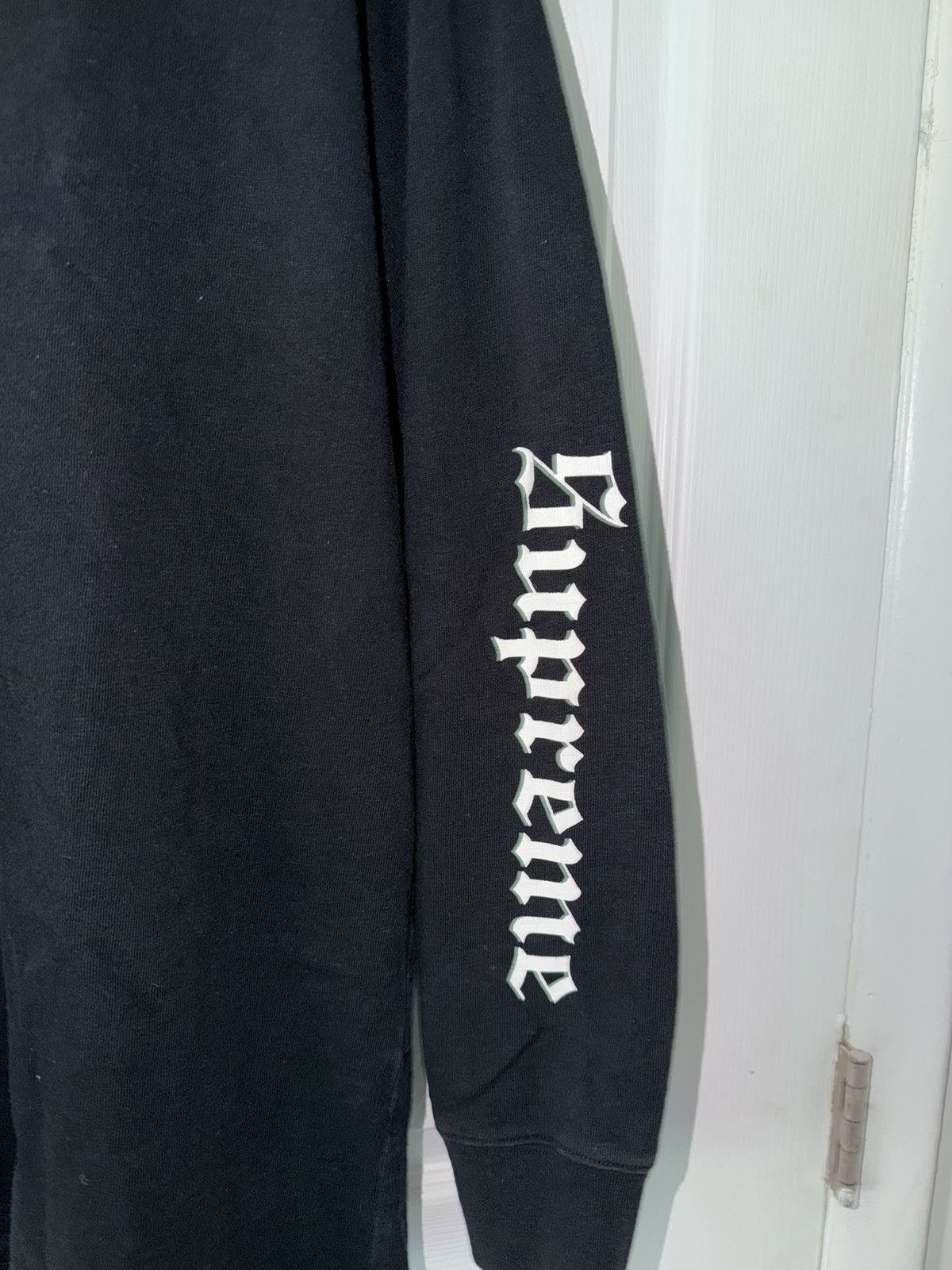 Supreme Supreme Old English Long-Sleeve Top (white) | Grailed