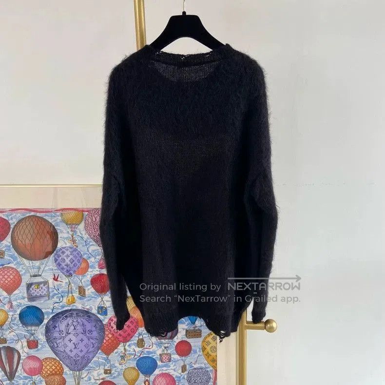 Saint Laurent Paris Saint Laurent Rabbit Pullover XL. Size US XL / EU 56 / 4 - 2 Thumbnail