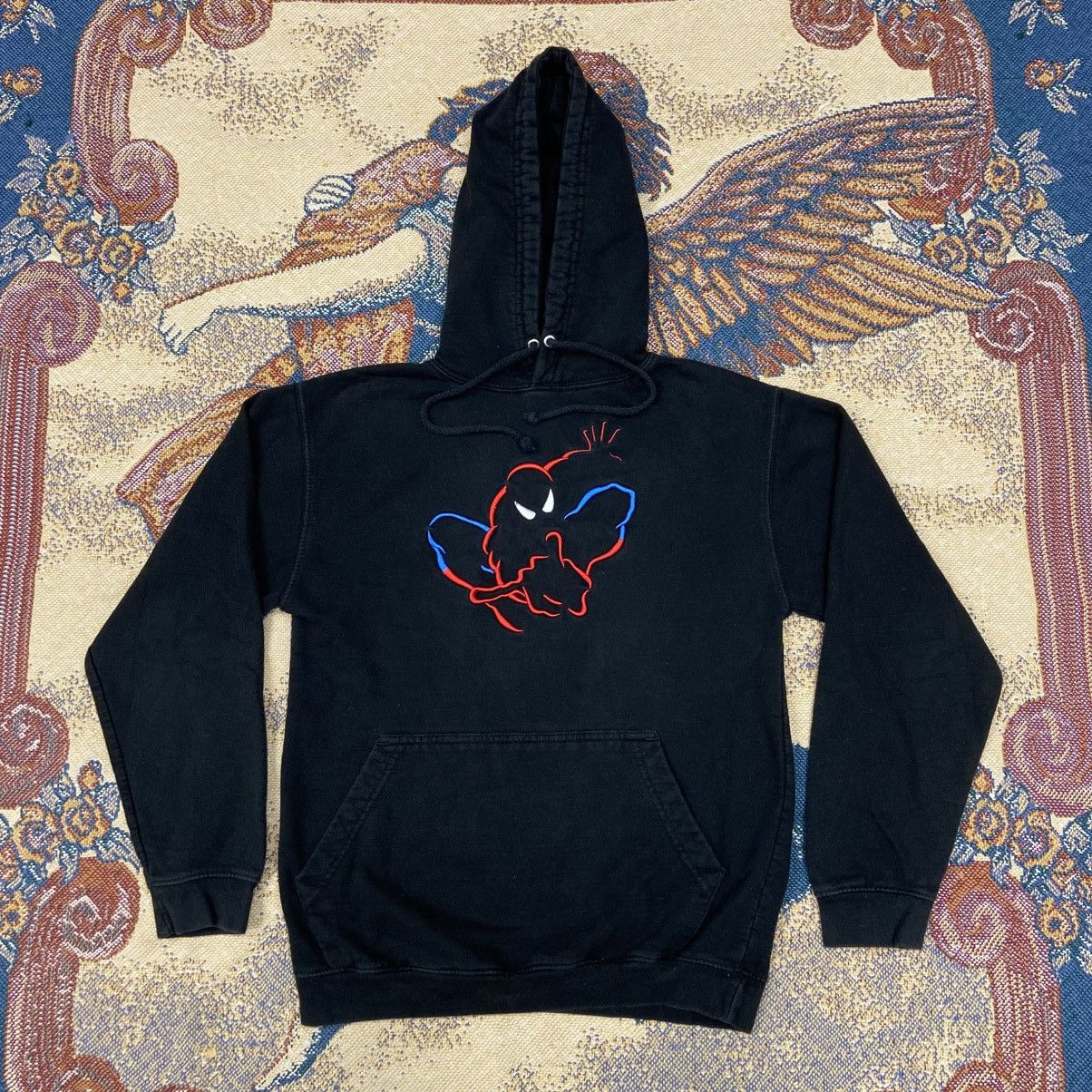 Universal Studios Vintage Universal Studios Spiderman Embroidered Hoodie Size US S / EU 44-46 / 1 - 1 Thumbnail