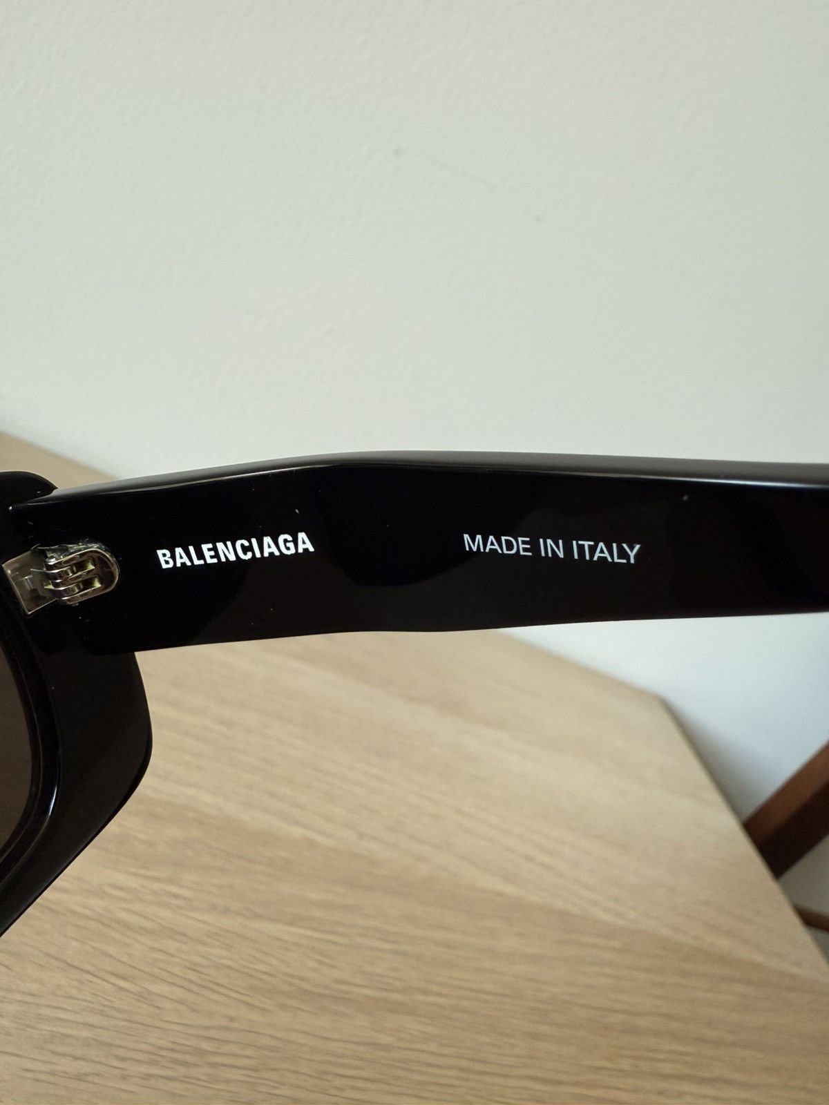Balenciaga Balenciaga Oversized Rectangle Sunglasses Black Size ONE SIZE - 4 Thumbnail