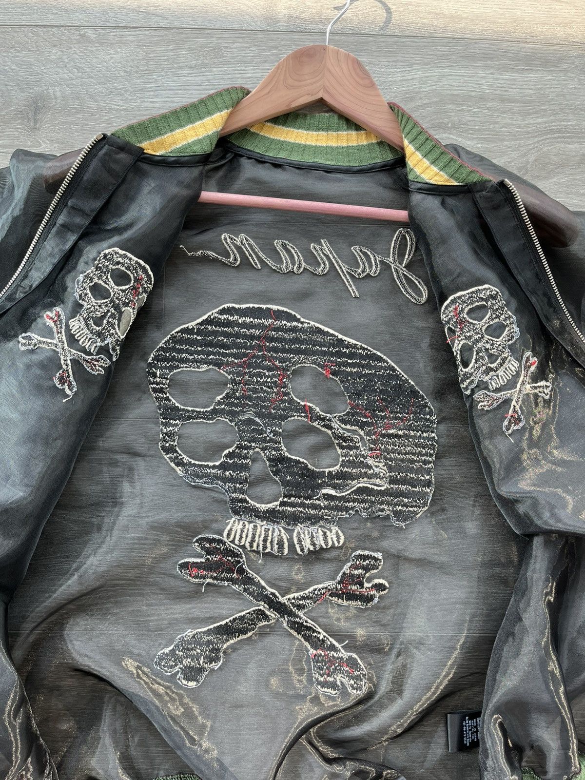 Kapital Kapital Kountry Sheer Pearl Mosquito Guard Souvenir Jacket Size US L / EU 52-54 / 3 - 8 Thumbnail