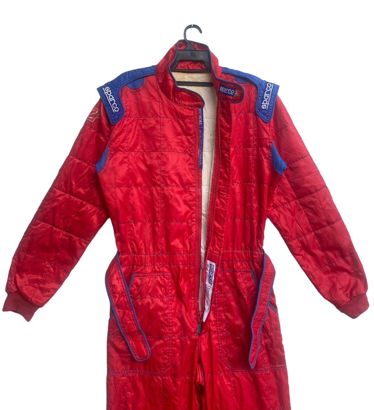 Gear for Sports Vtg SPARCO coverall racing motorsport safety racing jacket Size US L / EU 52-54 / 3 - 3 Thumbnail