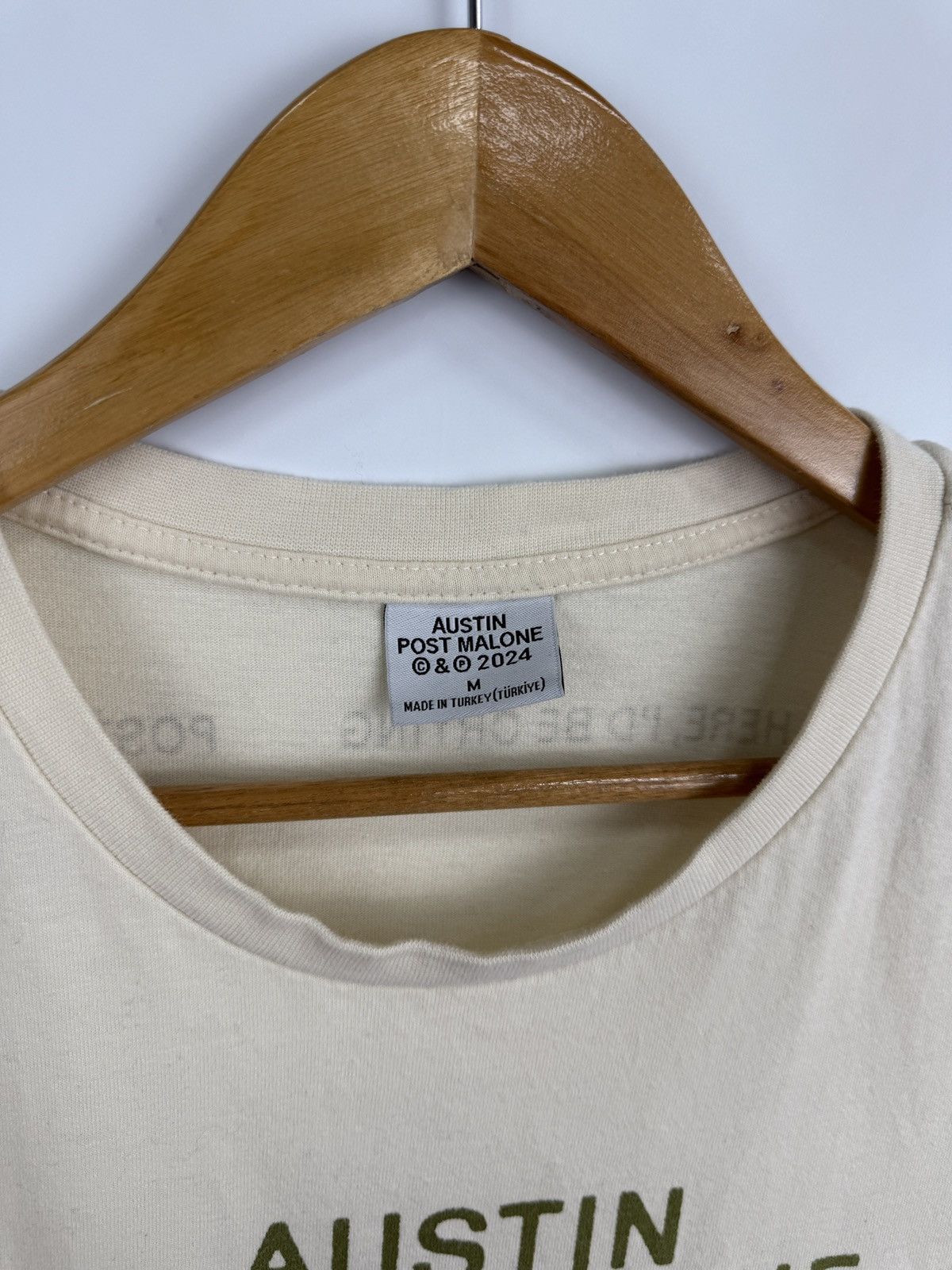 POST&CO 🇺🇸 Y2K Post Malone Austin Tour 2023 T-Shirt Rap Music Rare Size US M / EU 48-50 / 2 - 10 Thumbnail