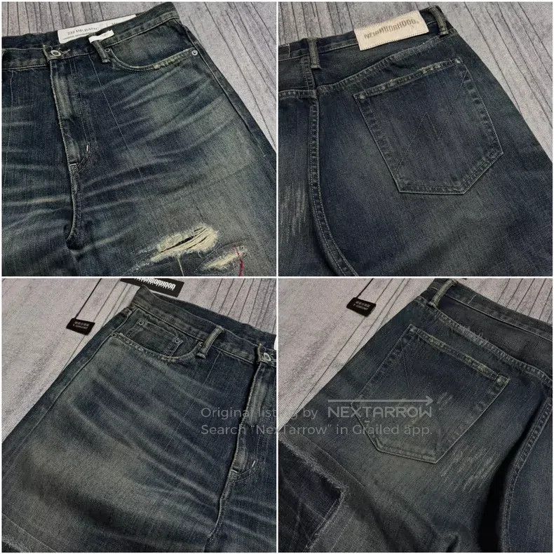 Neighborhood Neighborhood size M Quiet King Denim Jeans, Size M, Near N Size US 27 - 4 Thumbnail