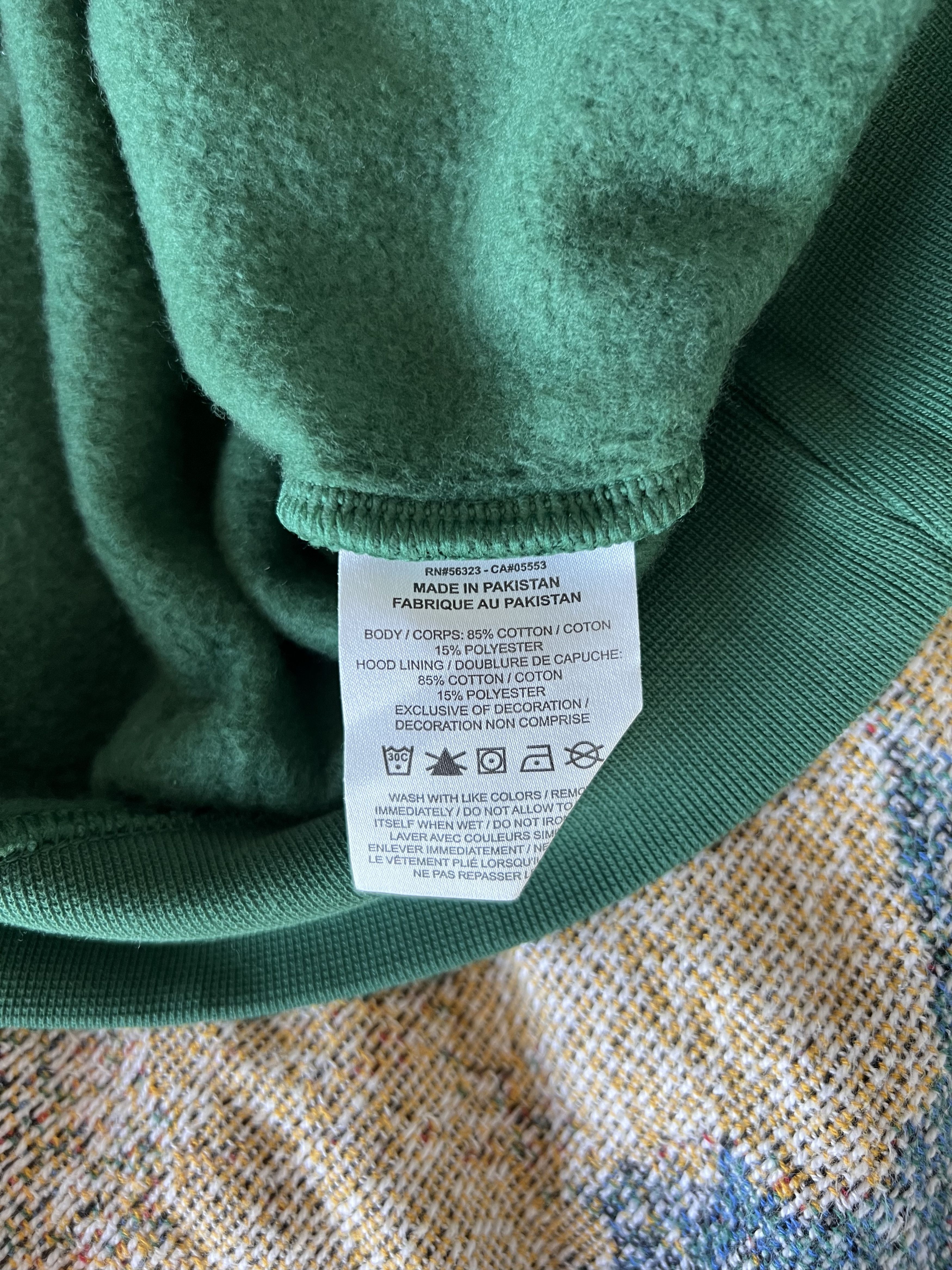 Jordan Brand × Supreme Supreme Jordan Hooded Sweatshirt in Green Size US S / EU 44-46 / 1 - 9 Thumbnail