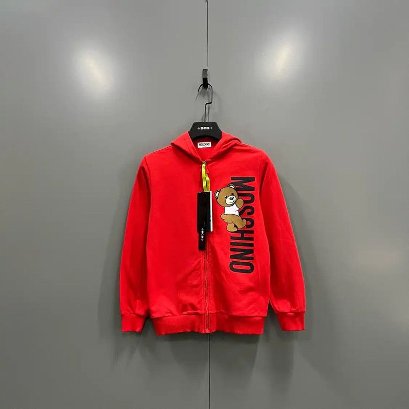 Moschino Moschino Red Cotton Ladies Jacket 0089 Size ONE SIZE - 1 Thumbnail
