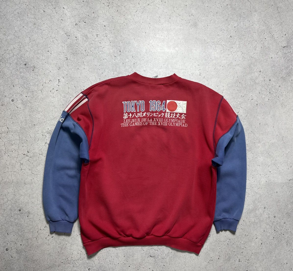 Adidas Adidas Olympia Tokyo Olympic 1964 Vintage Rare Sweatshirt Size US L / EU 52-54 / 3 - 13 Thumbnail
