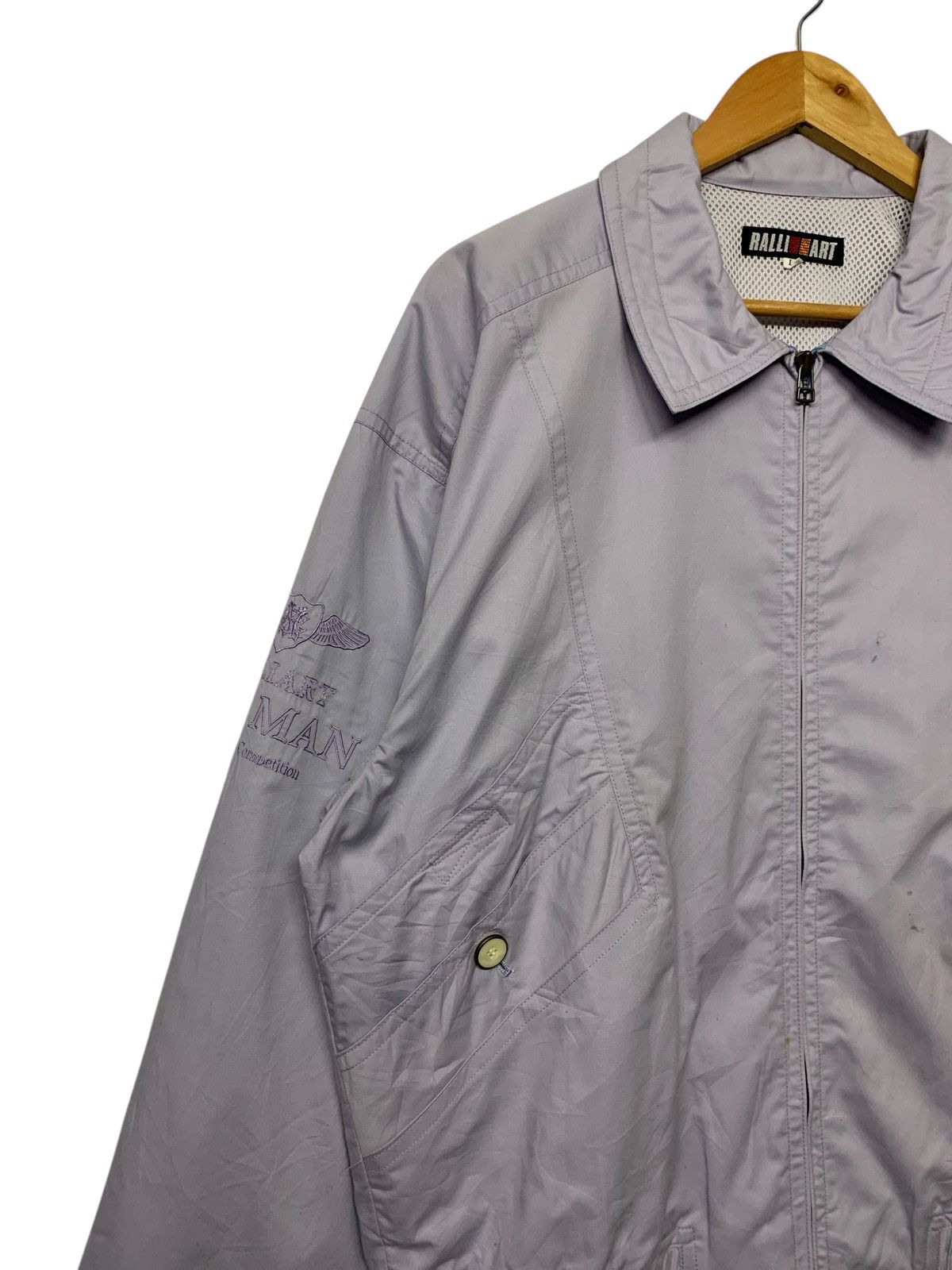 Other Vintage 90's Ralli Art Clubman Worker Jacket Zipper Down Size US XL / EU 56 / 4 - 5 Thumbnail