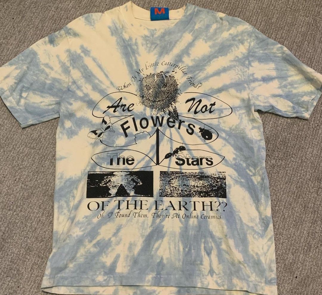 Online Ceramics Online Ceramics “Flowers Not The Stars” T-Shirt, Medium Size US M / EU 48-50 / 2 - 3 Thumbnail