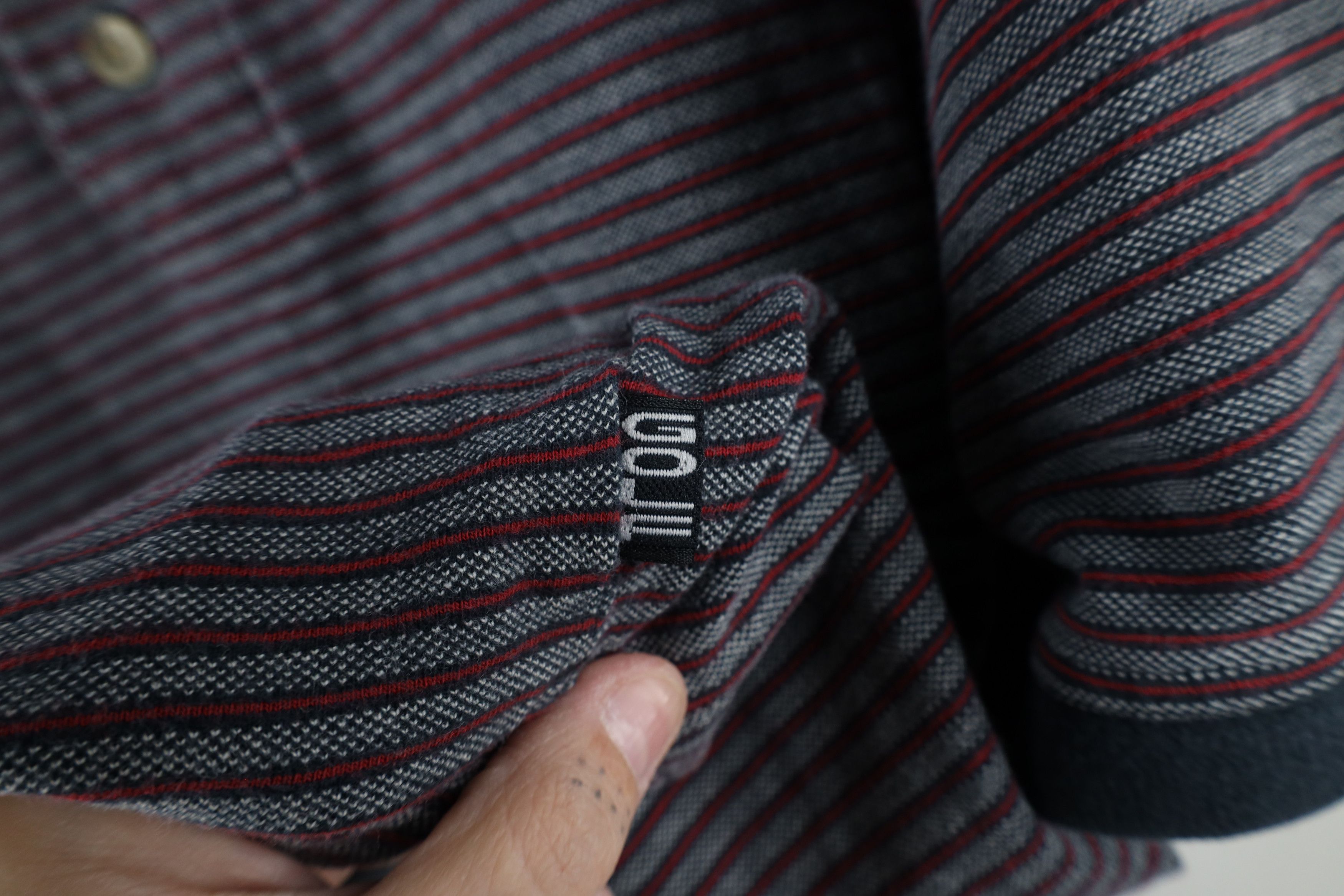 Columbia × Vintage Vintage 90s Columbia Striped Collared Golf Polo Shirt Cotton Size US M / EU 48-50 / 2 - 5 Thumbnail