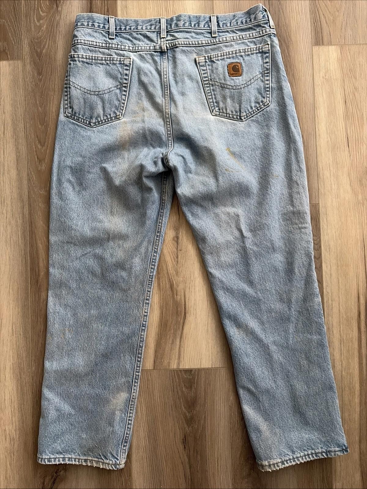 Carhartt Carhartt Dungaree Fit Carpenter Jeans Men Size 38x30 Vintage Size US 38 / EU 54 - 5 Thumbnail