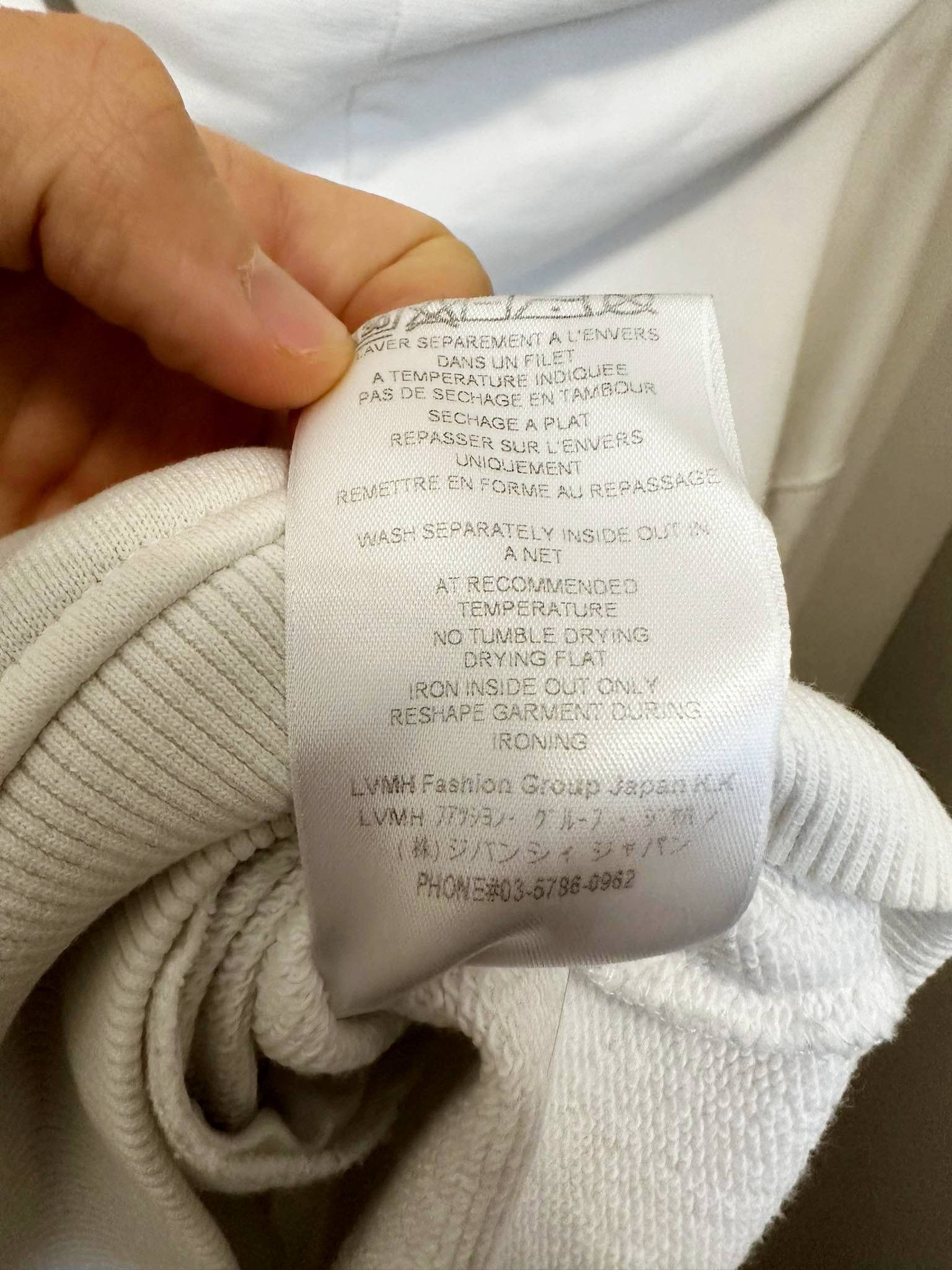 Givenchy Givenchy Spellout Center Logo White Hoodie S Size US S / EU 44-46 / 1 - 5 Thumbnail