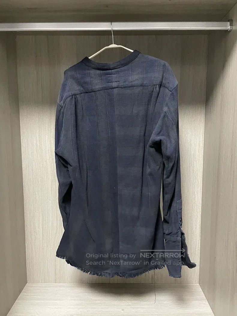 Greg Lauren Greg Lauren Dark blue patchwork shirt Size US L / EU 52-54 / 3 - 2 Thumbnail