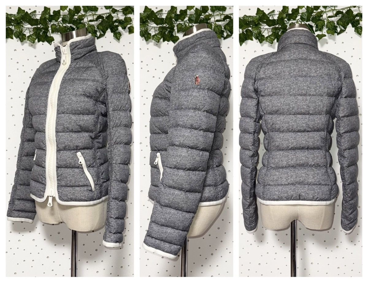 Moncler Grenoble Genuine Moncler Grenoble Piping Design Down Jacket 2 Gray Size L / US 10 / IT 46 - 7 Thumbnail
