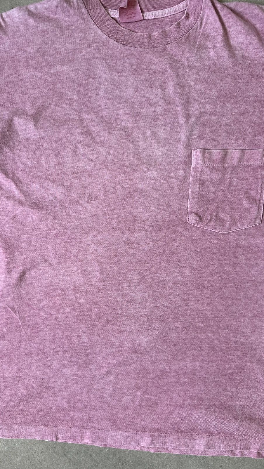 Vintage VINTAGE DYED WASH HEALTHKNIT PLAIN TEE Size US M / EU 48-50 / 2 - 2 Thumbnail