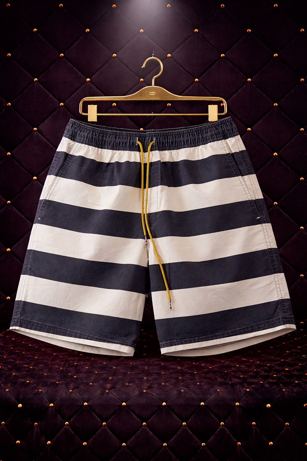 Other NAVY WHITE STRIPE DRAWSTRING SHORTS Size US 32 / EU 48 - 1 Preview