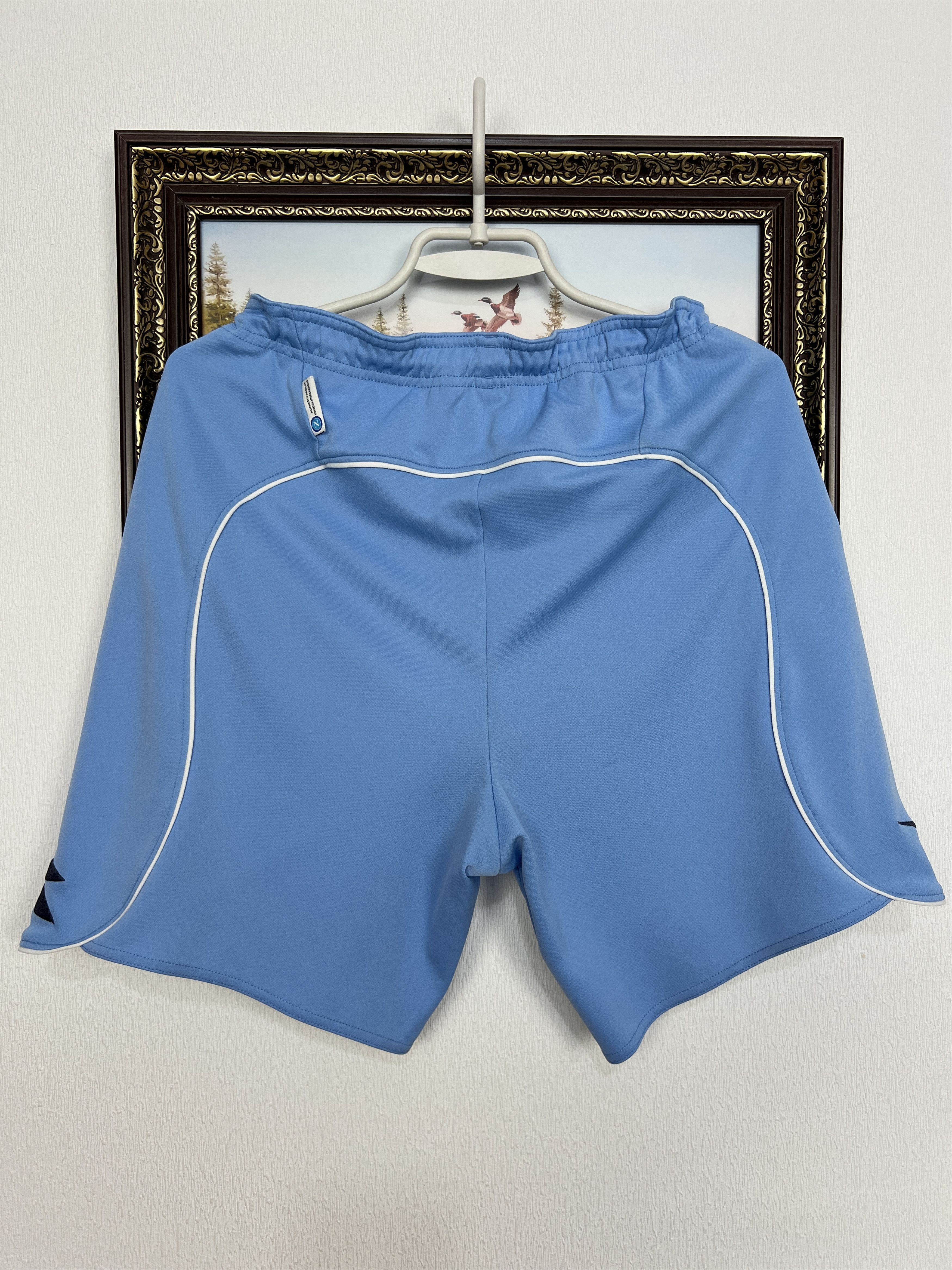 Nike Vintage Diadora Napoli Football Shorts Soccer Athletic Rare Size US 34 / EU 50 - 11 Thumbnail
