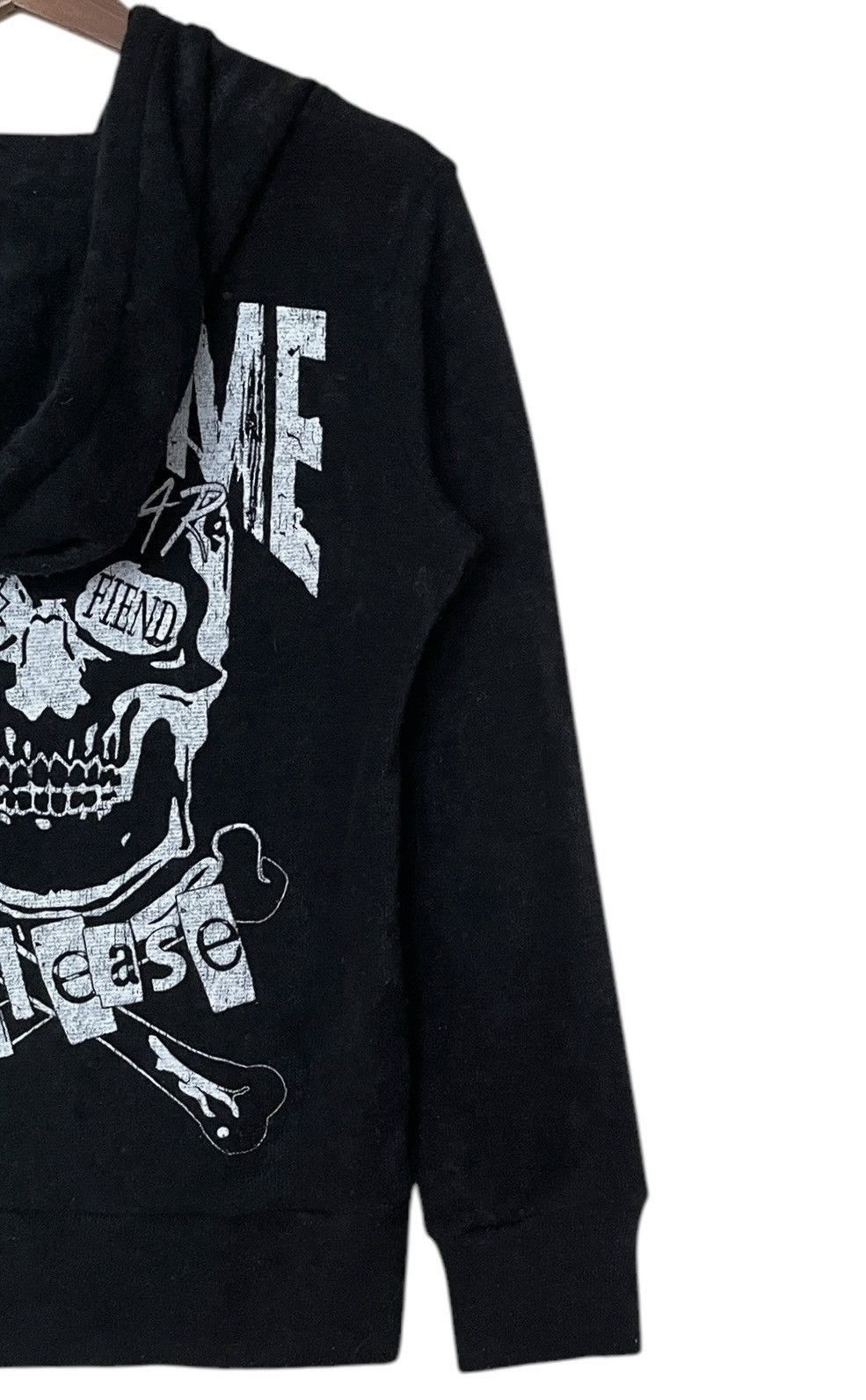 Seditionaries Vintage Japanese Brand Ghost of Harlem Velvet Hoodies 2000s Size US M / EU 48-50 / 2 - 8 Thumbnail