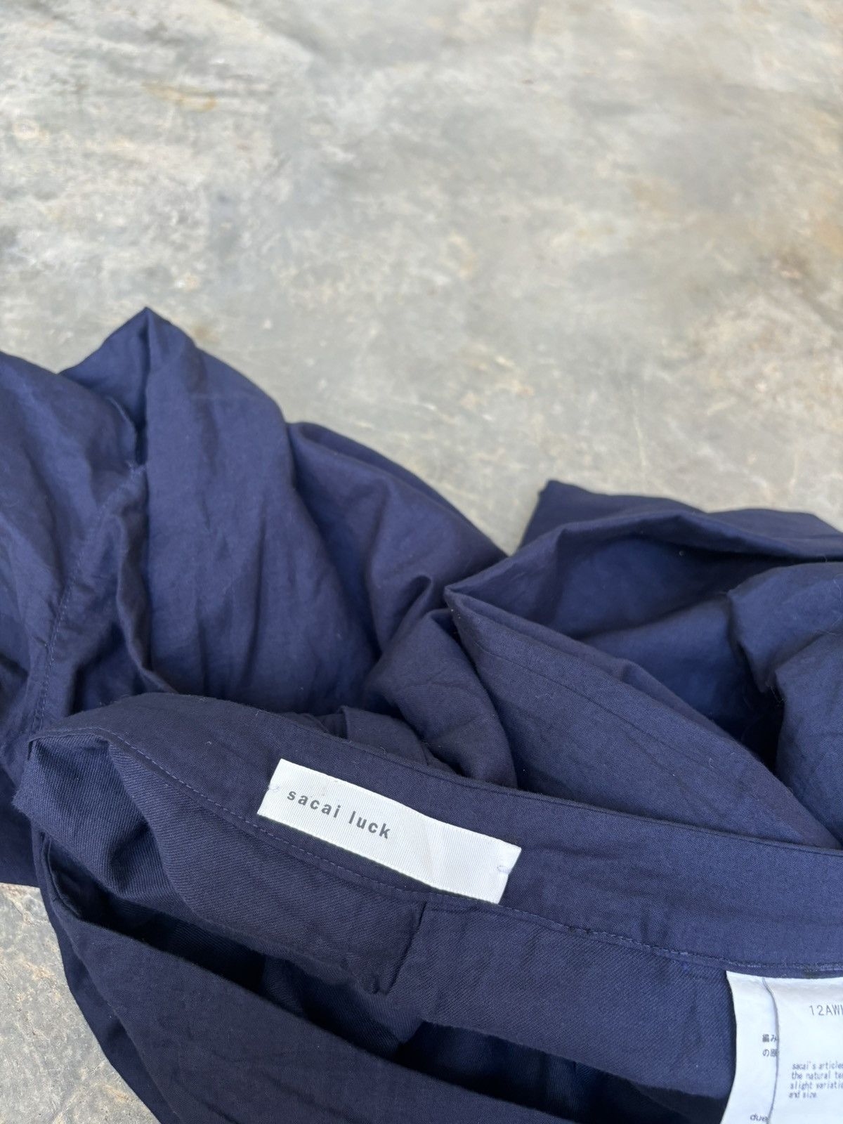 Sacai Sacai Luck Luxury Women's Pants Size 30" / US 8 / IT 44 - 9 Thumbnail