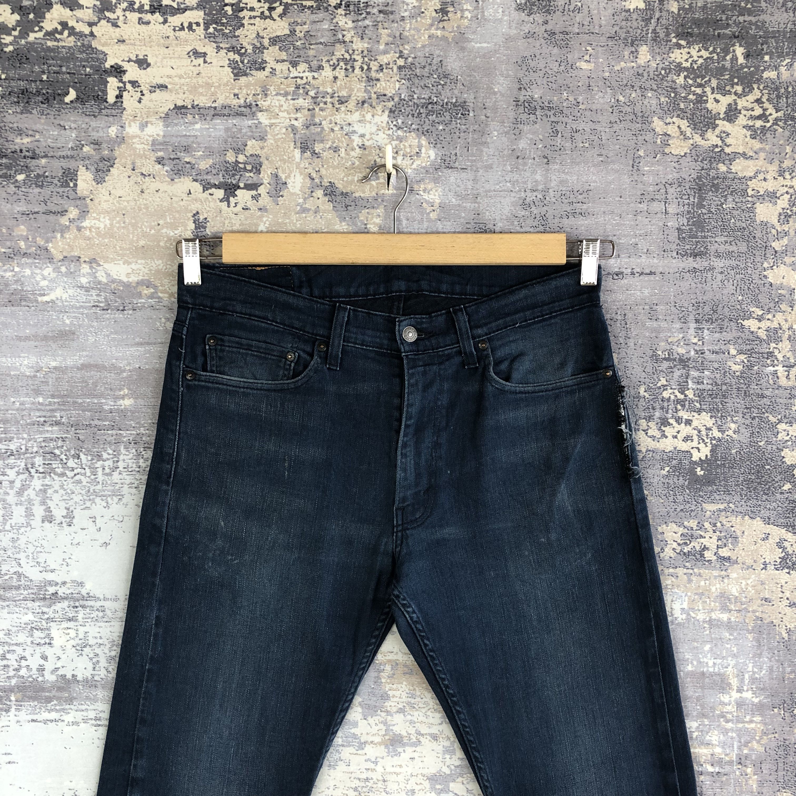 Levi's Vintage Levi's Faded Black Jeans Levis Dark Wash Denim Pants Size US 34 / EU 50 - 3 Thumbnail