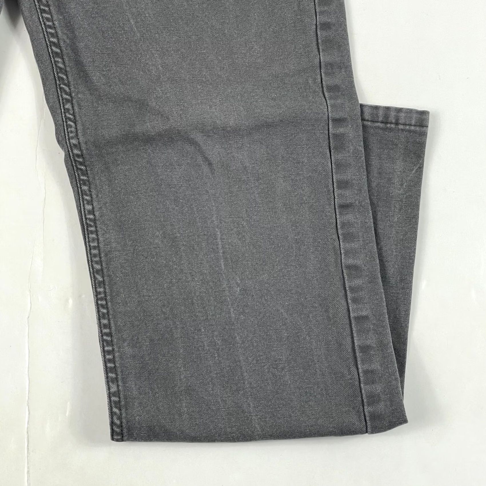 Dickies Dickies Pants Mens 32 x 32 Gray Canvas Carpenter Hiking Rugged Flexible - Size 32 Size US 32 / EU 48 - 4 Thumbnail