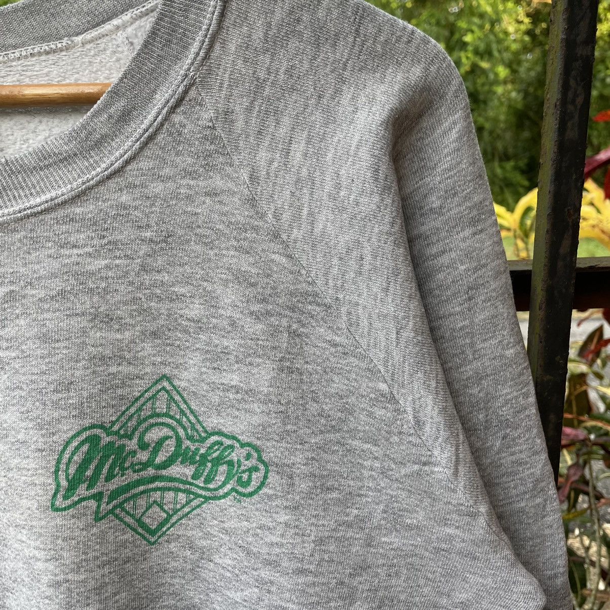 Fruit Of The Loom 🔥Vintage 90s Mc Duffy’s Big Logo Spellout Sweatshirts Size US M / EU 48-50 / 2 - 6 Thumbnail