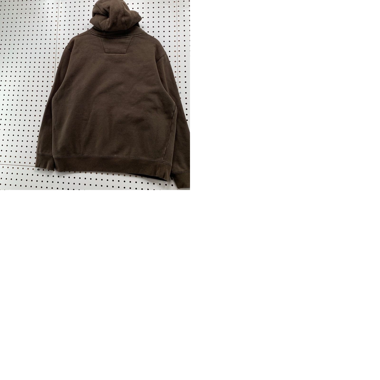 Vintage CAT Caterpillar Hoodie Mens Large Brown Heavyweight Workwear Grunge Cate? Size US L / EU 52-54 / 3 - 9 Thumbnail