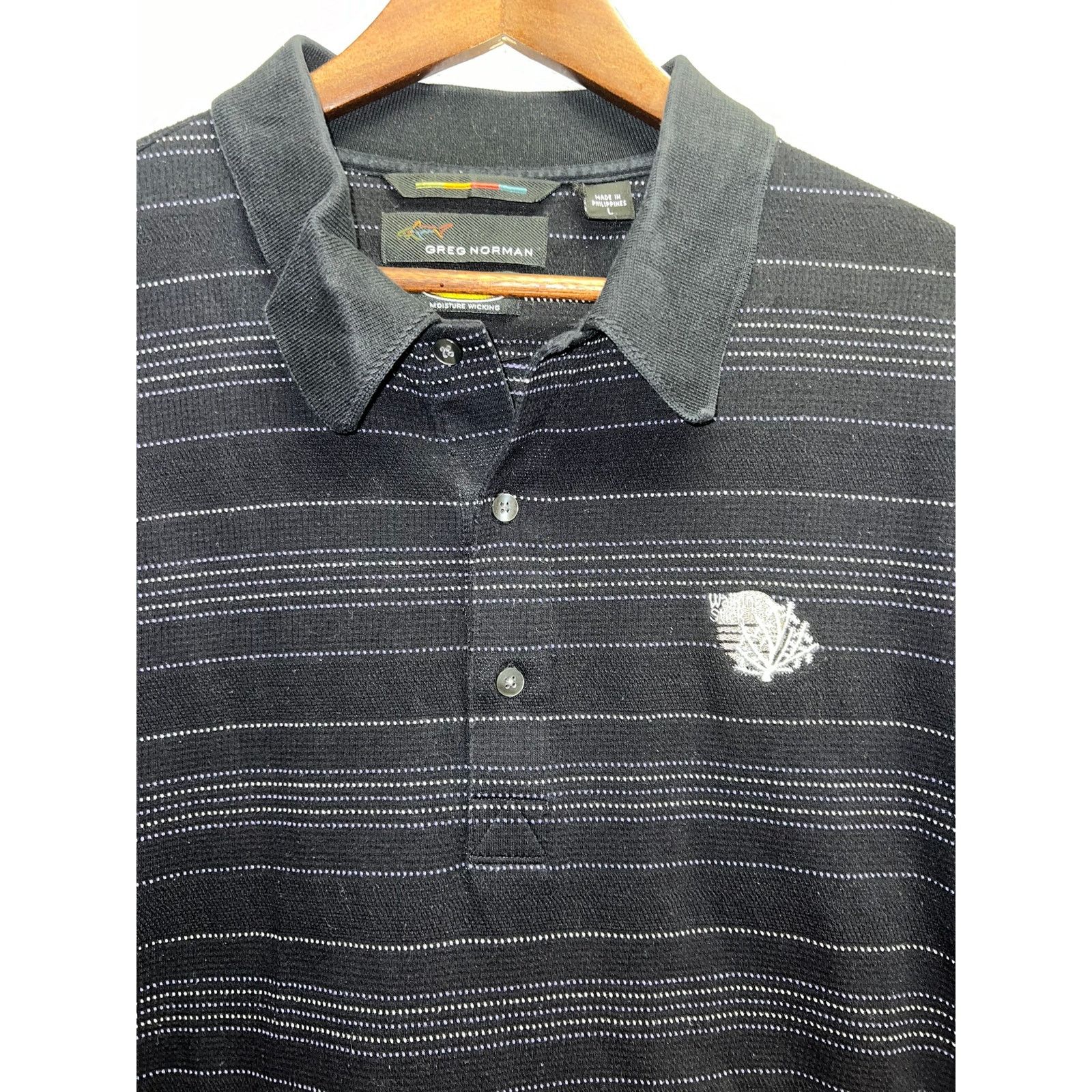 Greg Norman Walking Stick Golf Polo Shirt Greg Norman Play dry Golfing L Size US L / EU 52-54 / 3 - 2 Thumbnail
