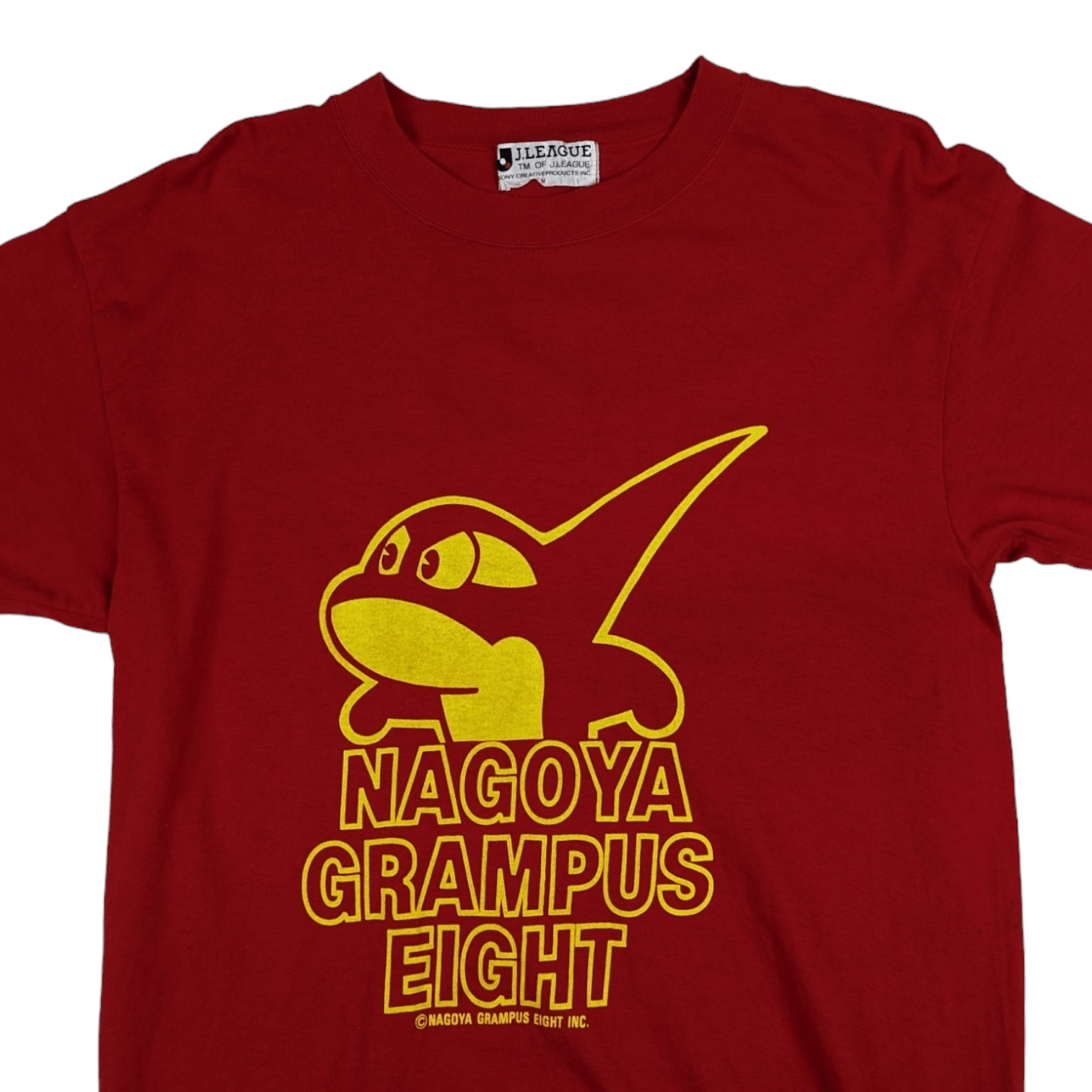 UEFA 90's J-LEAGUE Nagoya Grampus Eight T-Shirt Single Stitches Size US S / EU 44-46 / 1 - 2 Thumbnail