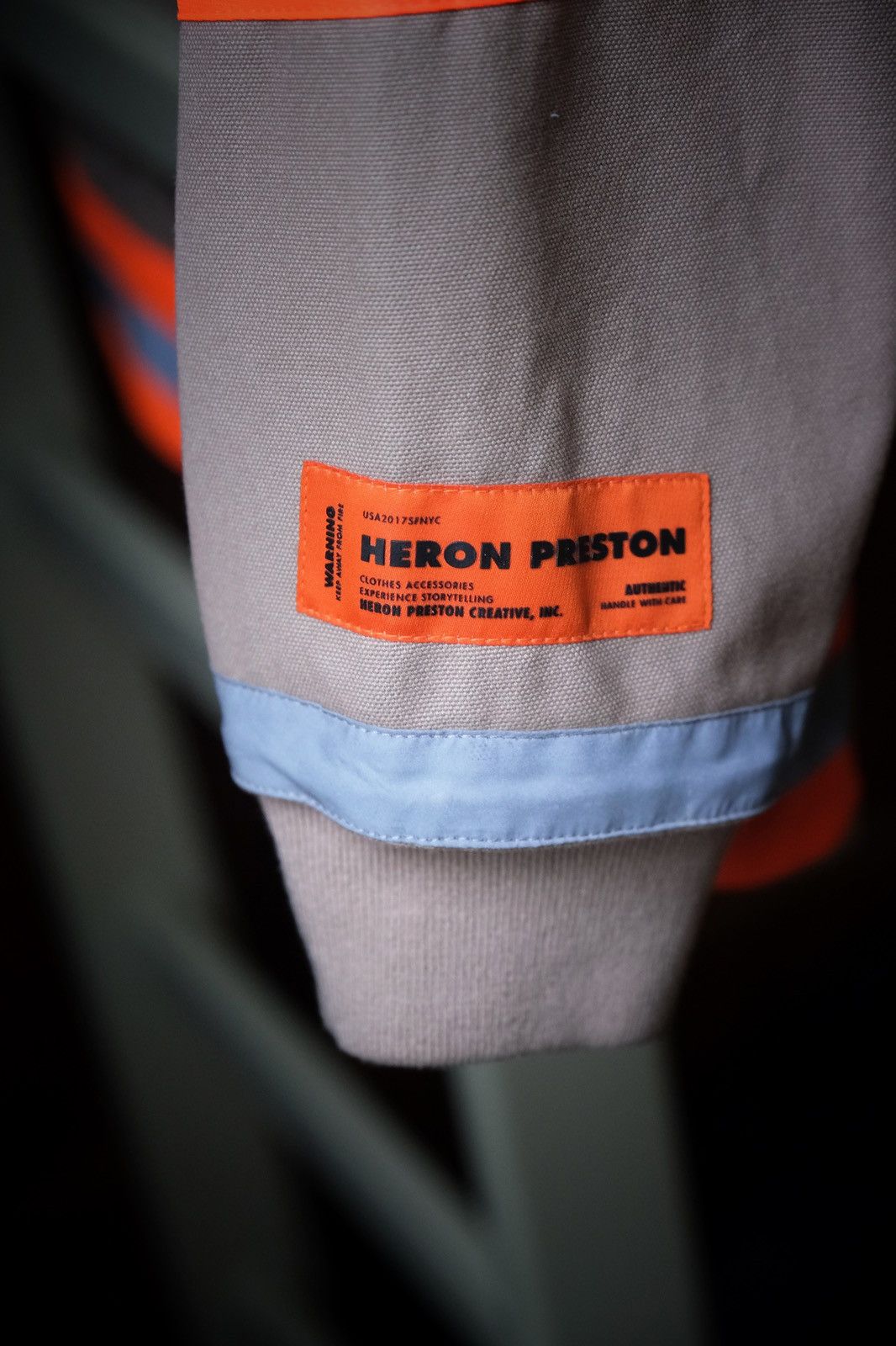 Heron Preston Heron Preston Canvas Fireman Jacket Size US M / EU 48-50 / 2 - 9 Thumbnail