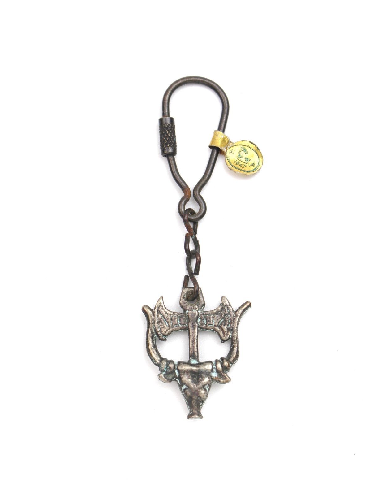 Vintage 1970S ZOE 1947 HANDCRAFTED MINOTAUR AXE KEYCHAIN Size ONE SIZE - 1 Thumbnail