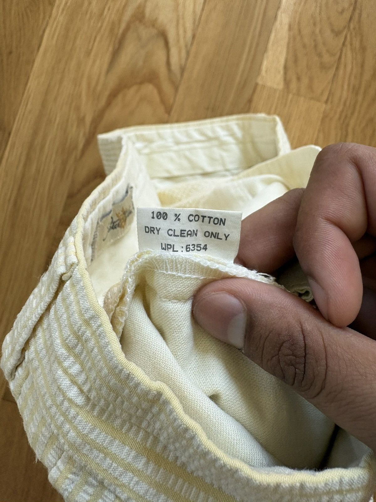 Peter Millar Peter Millar Vintage 90s Pleated Seersucker Golf Shorts 38 Size US 38 / EU 54 - 4 Thumbnail
