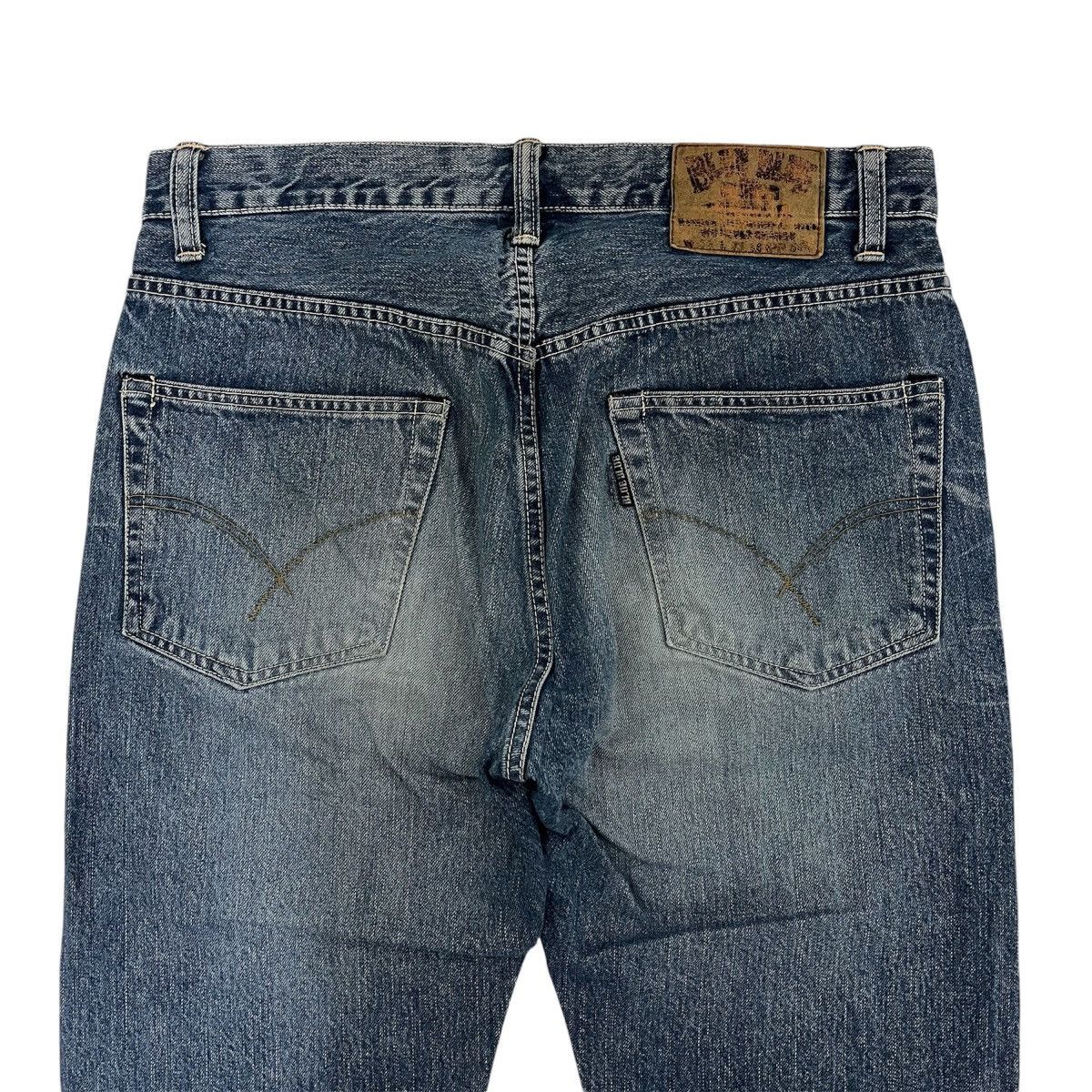 HOLLYWOOD RANCH MARKET Vintage Blue Blue Japan HR Market Jeans Non Selvedge Denim Size US 34 / EU 50 - 11 Thumbnail