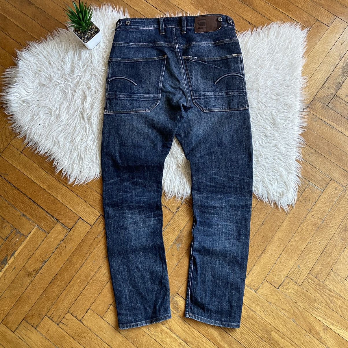 G-Star × Japanese Brand 📌 G Star Raw Holmer Tapered Y2k Denim Jeans Size US 32 / EU 48 - 1 Thumbnail