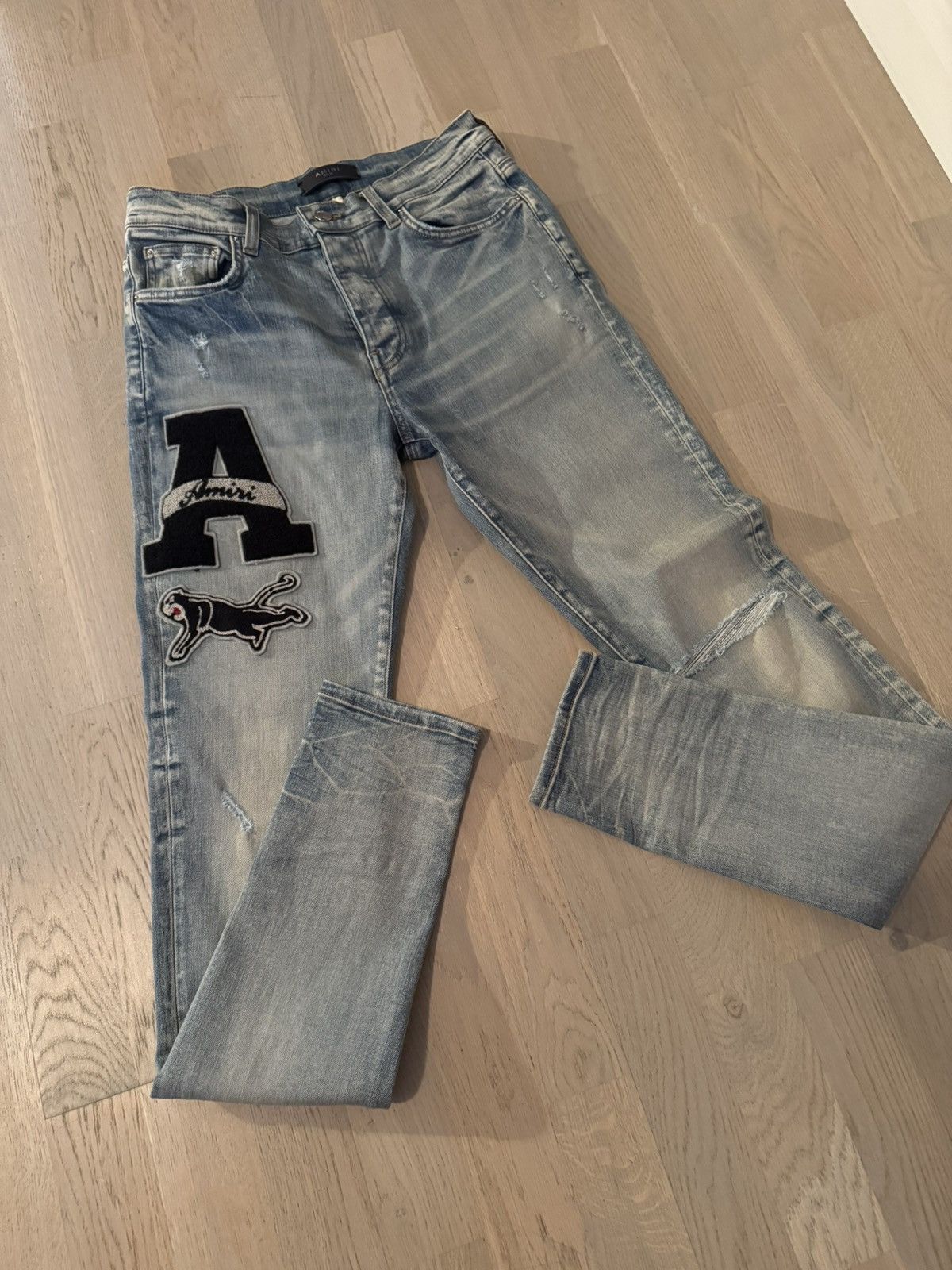 Amiri AMRI jeans SEE PHOTOS FOR REAL TAPE MEASUREMENTS Size US 32 / EU 48 - 3 Thumbnail