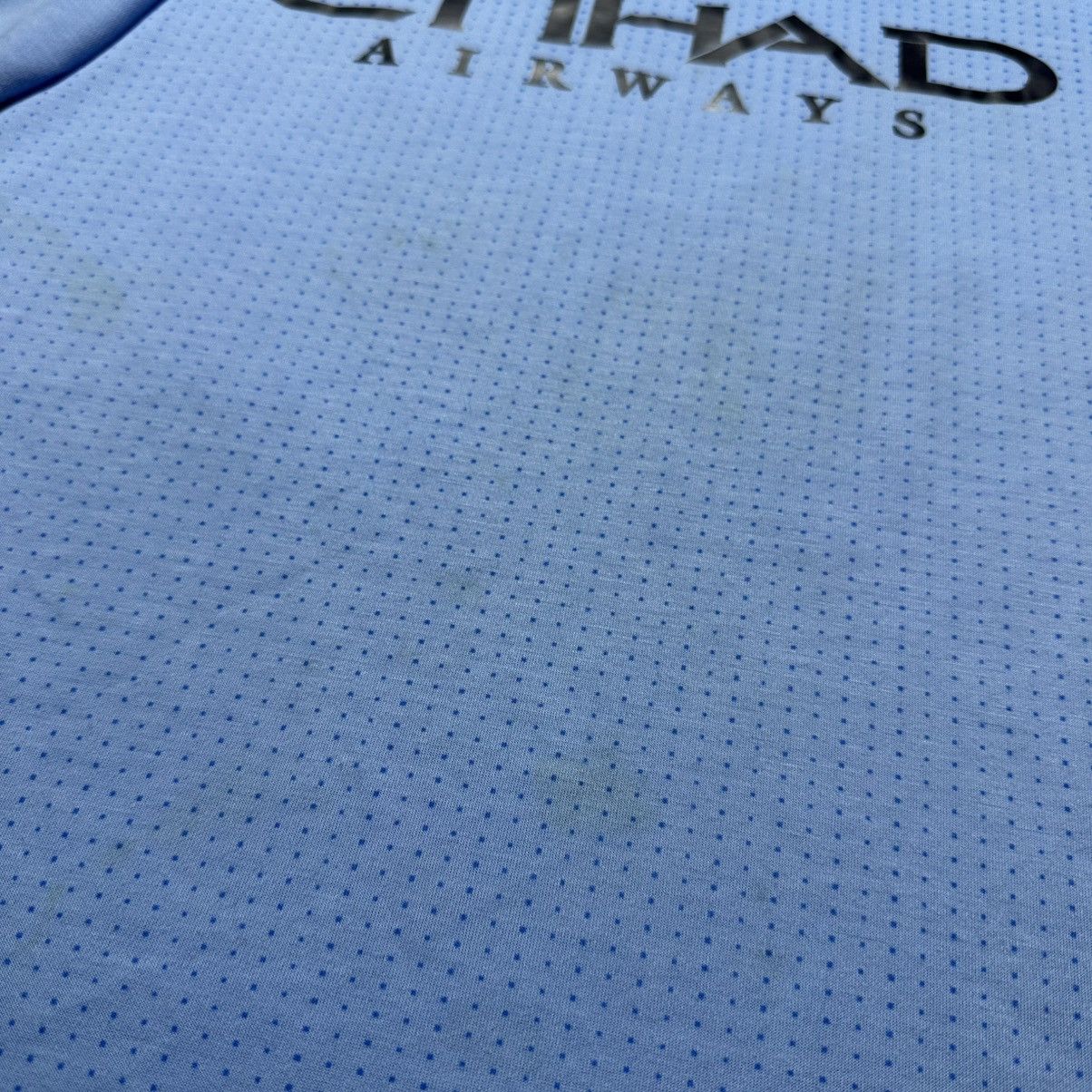 Umbro MAN CITY UMBRO 2011/2012 FOOTBALL HOME JERSEY #16 AGUERO Size US XL / EU 56 / 4 - 8 Thumbnail