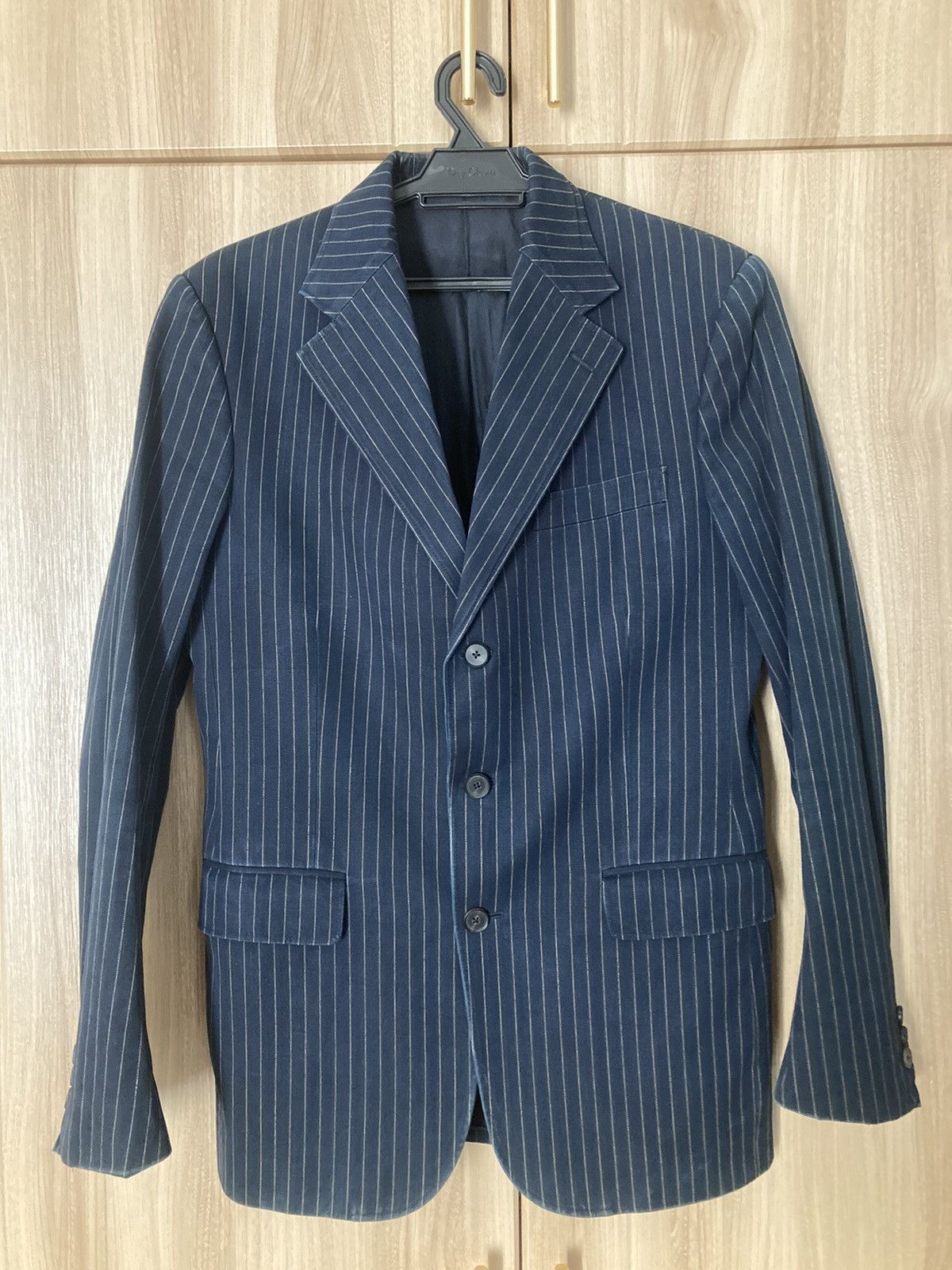 Polo Ralph Lauren RRL Double RL HBT Wabash Indigo Coat Blazers Size 38R - 1 Thumbnail