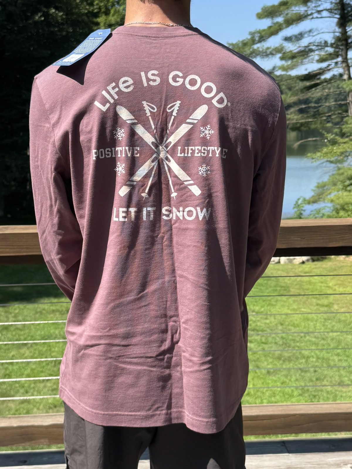 Life is Good LIFE IS GOOD SKI LONG SLEEVE TEE Size US L / EU 52-54 / 3 - 2 Thumbnail