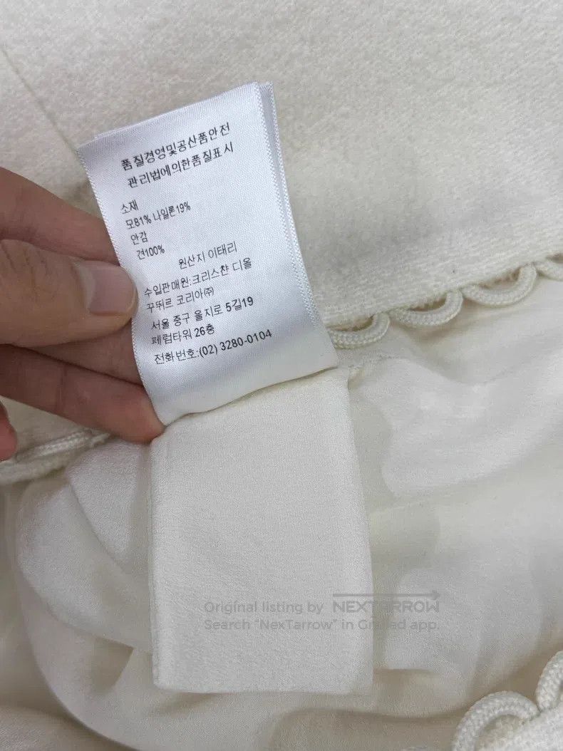Dior Dior White bow double-breasted jacket Size S / US 4 / IT 40 - 7 Thumbnail