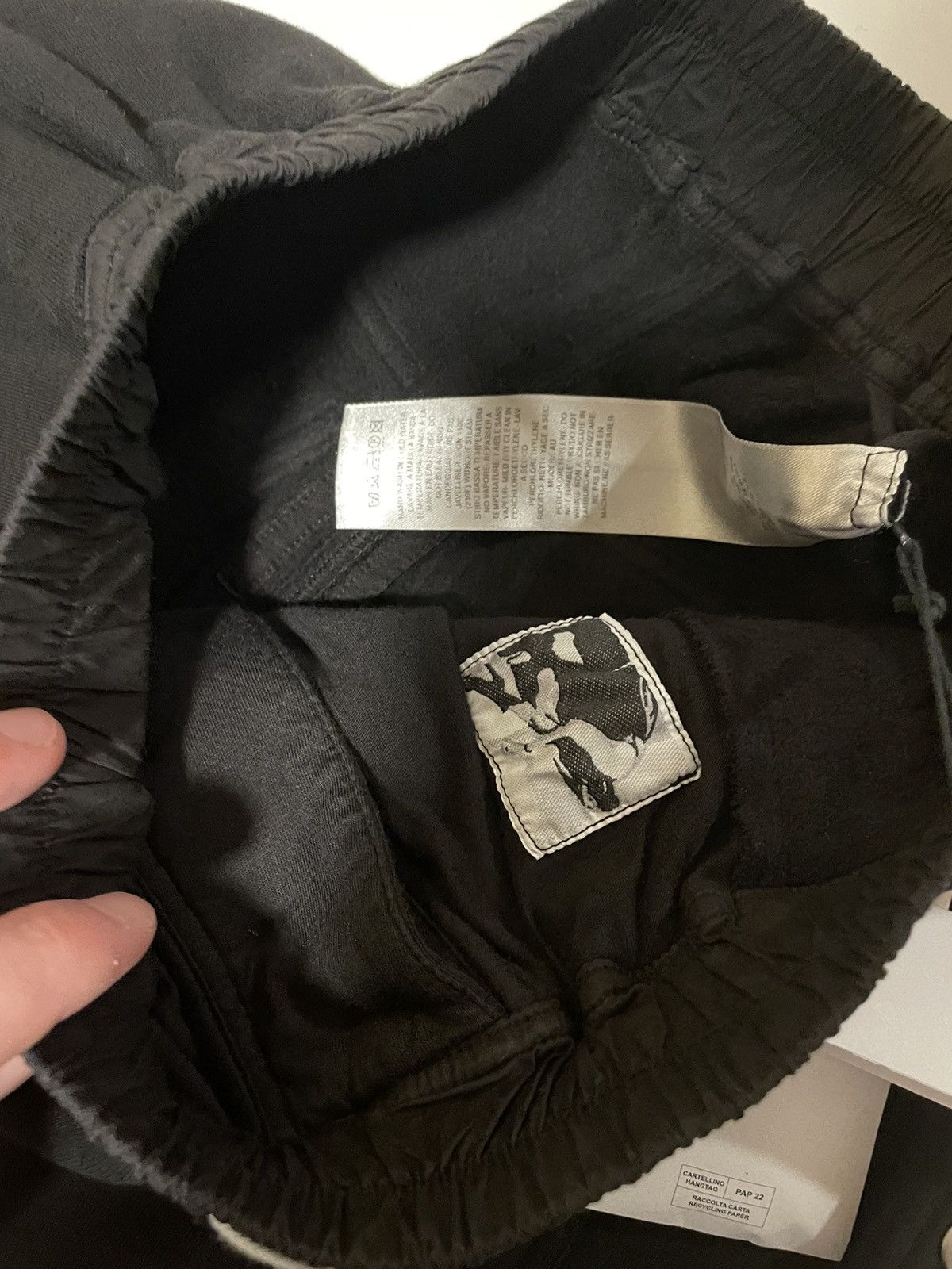 Rick Owens Drkshdw BNWT $1,025 RO Drkshdw Pusher Pants, size S Size US 28 / EU 44 - 3 Thumbnail