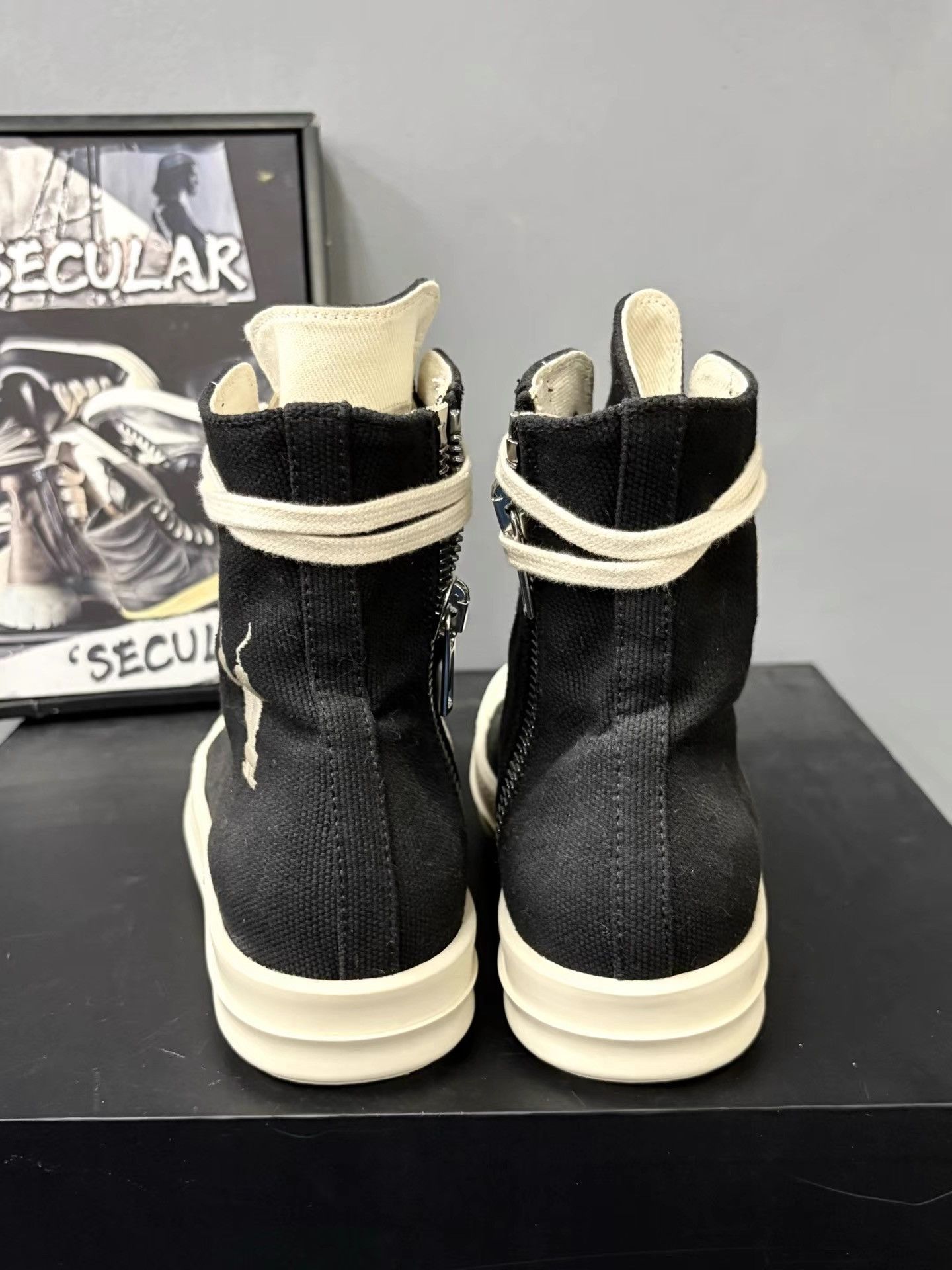 Rick Owens Rick Owens Drkshdw Jumbo Sneakers K34 Size US 7 / IT 37 - 7 Thumbnail