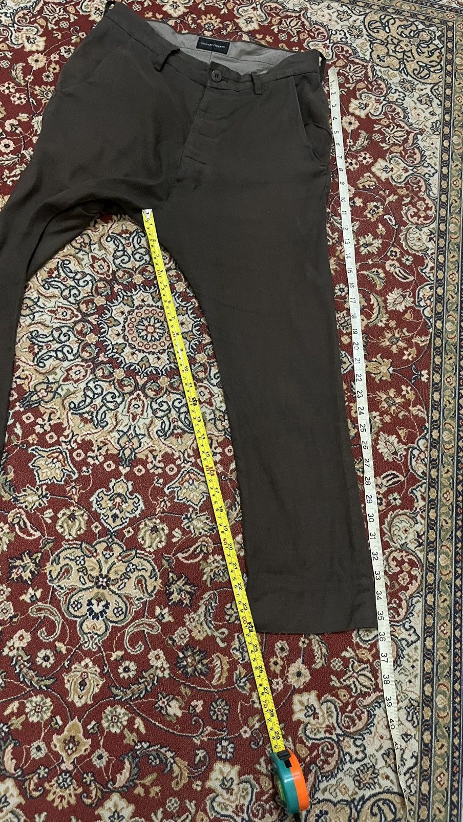 Issey Miyake Vintage Tsumori Chisato Sarrouel Hemp Cotton pants 30 inches Size US 30 / EU 46 - 19 Thumbnail