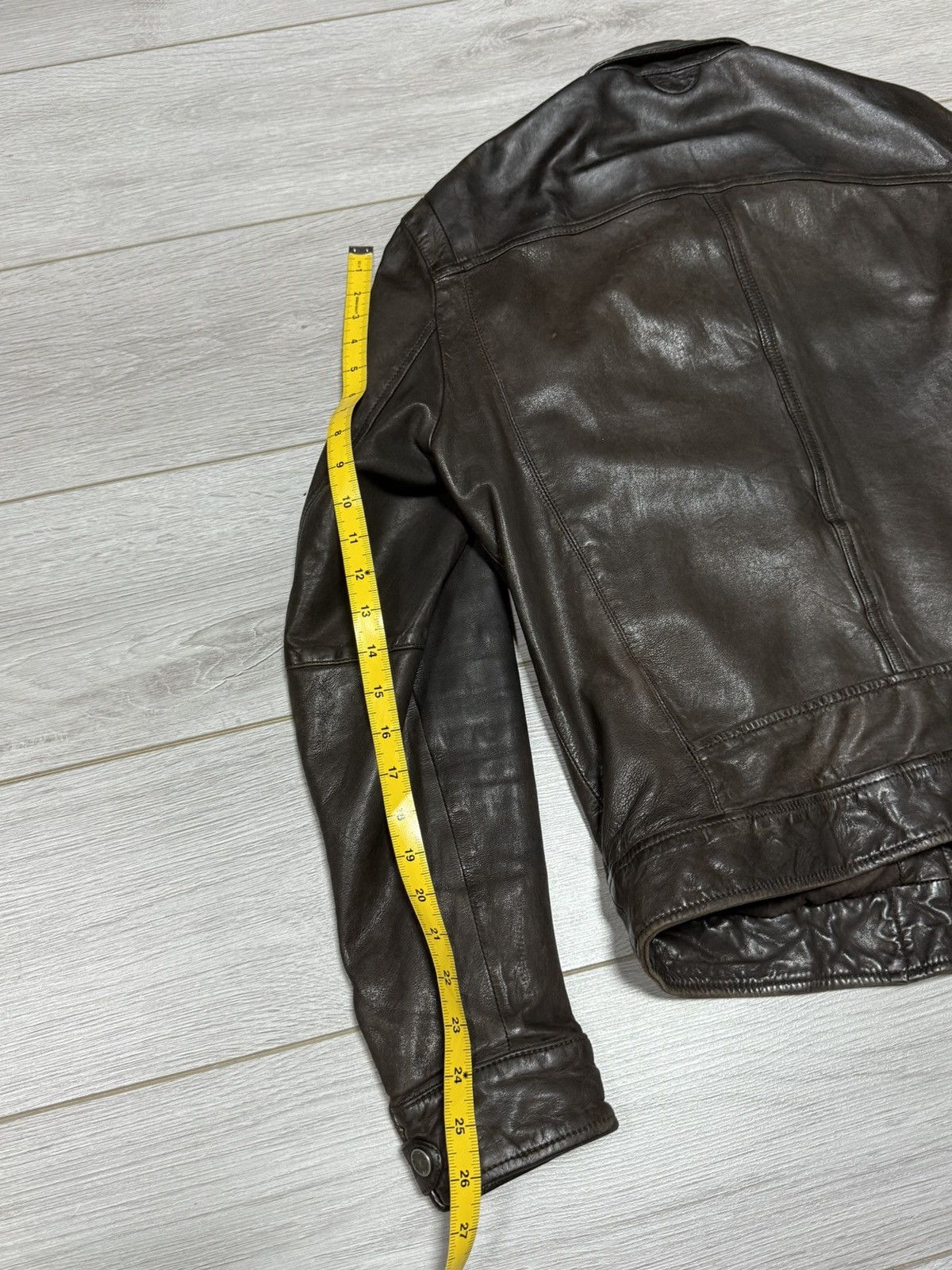 Chevignon Chevignon leather jacket zip vintage Size US L / EU 52-54 / 3 - 17 Thumbnail