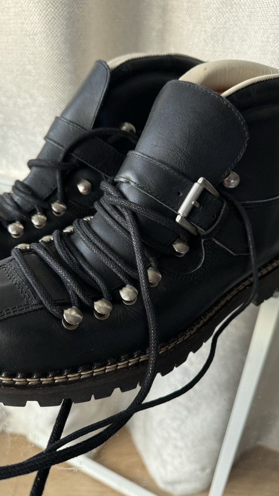 Vintage Stockerpoint boots leather like new rock avant Garde Size US 9 / IT 39 - 5 Thumbnail