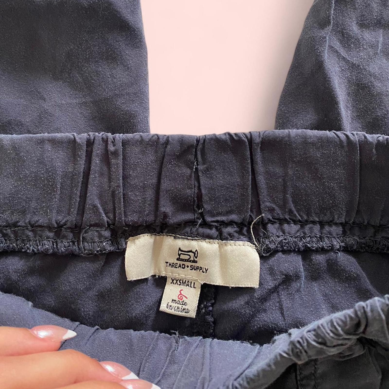 Other Grey cargo joggers with elastic waistband Size 28" / US 6 / IT 42 - 2 Thumbnail